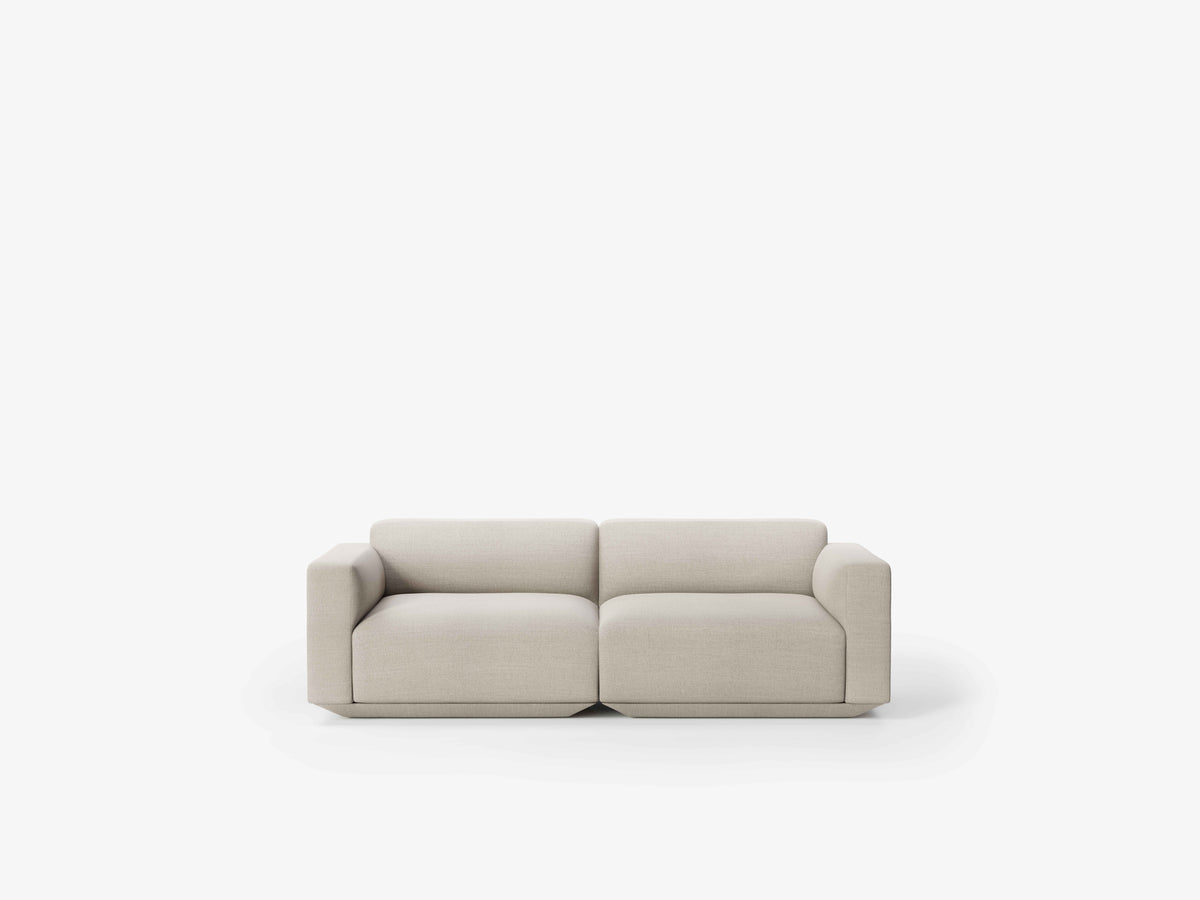 Sofa 3-zits DEVELIUS MELLOW gestoffeerd