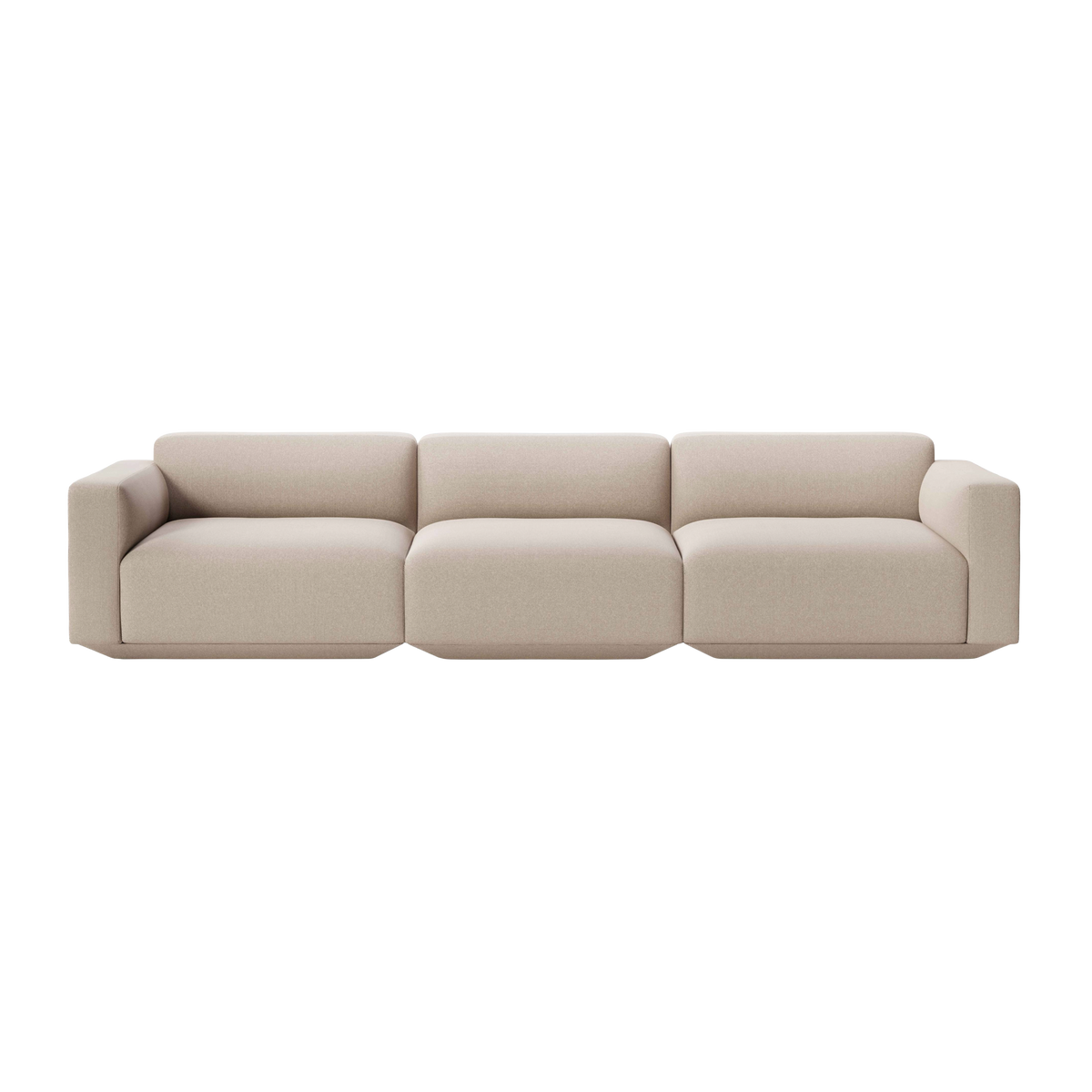 Modulaire 4-persoons sofa DEVELIUS beige