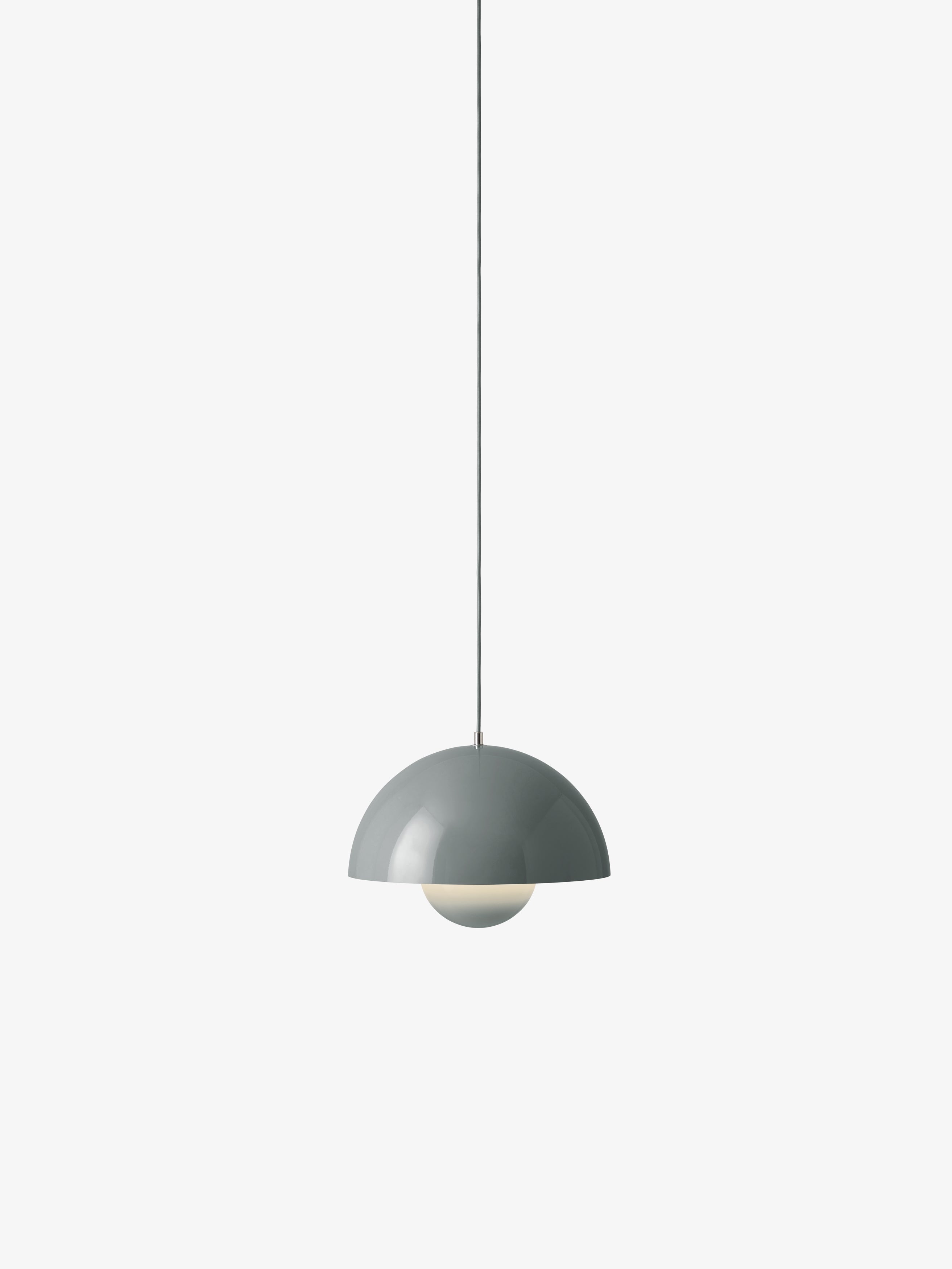 Hanglamp FLOWERPOT grijsblauw