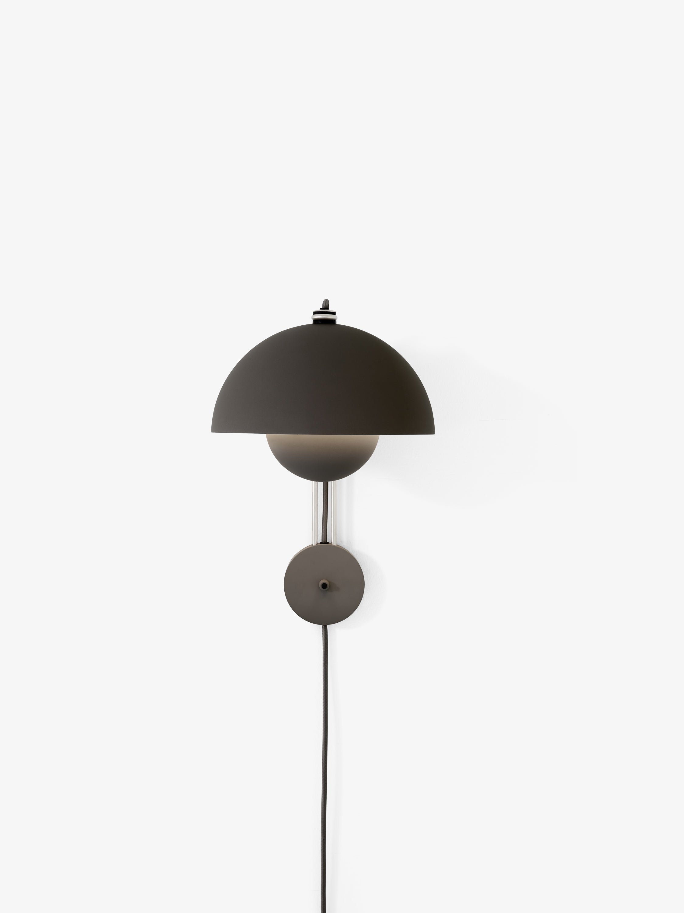 Wandlamp FLOWERPOT VP8 mat zwart