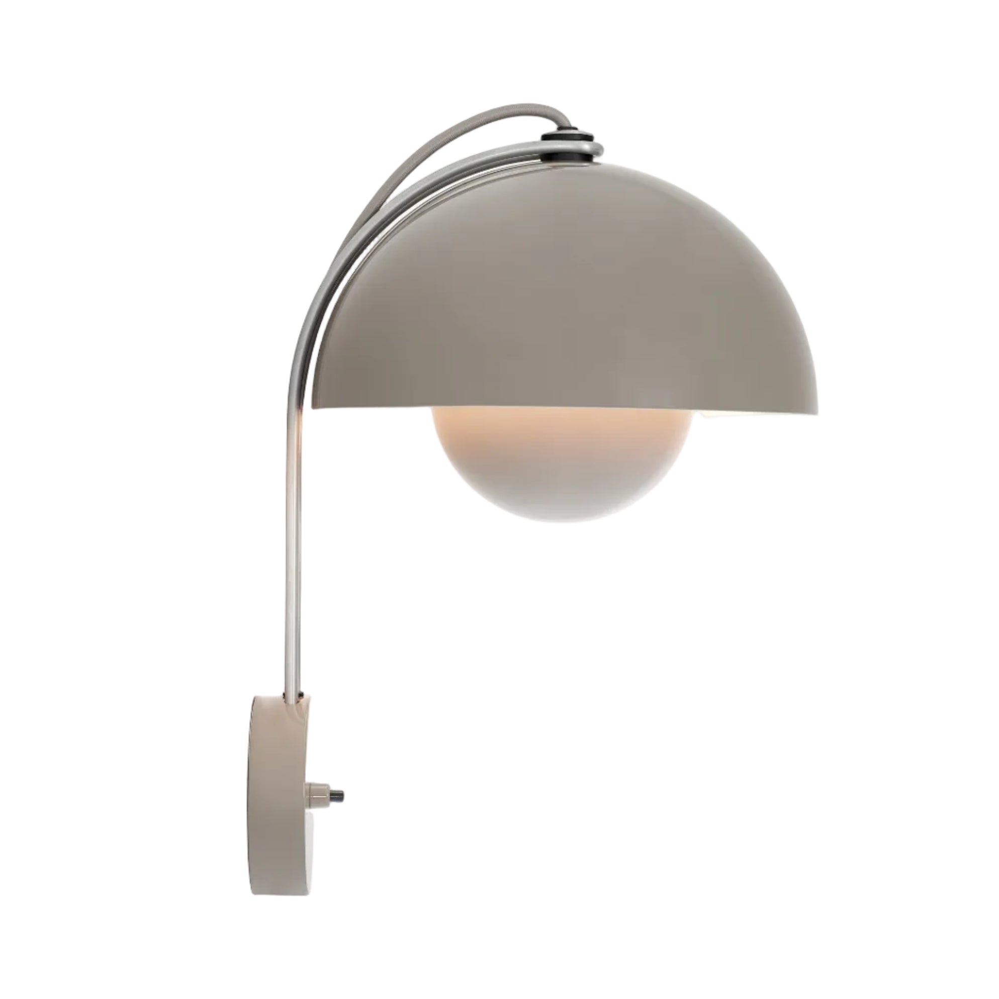 Wandlamp FLOWERPOT VP8 grijsbeige