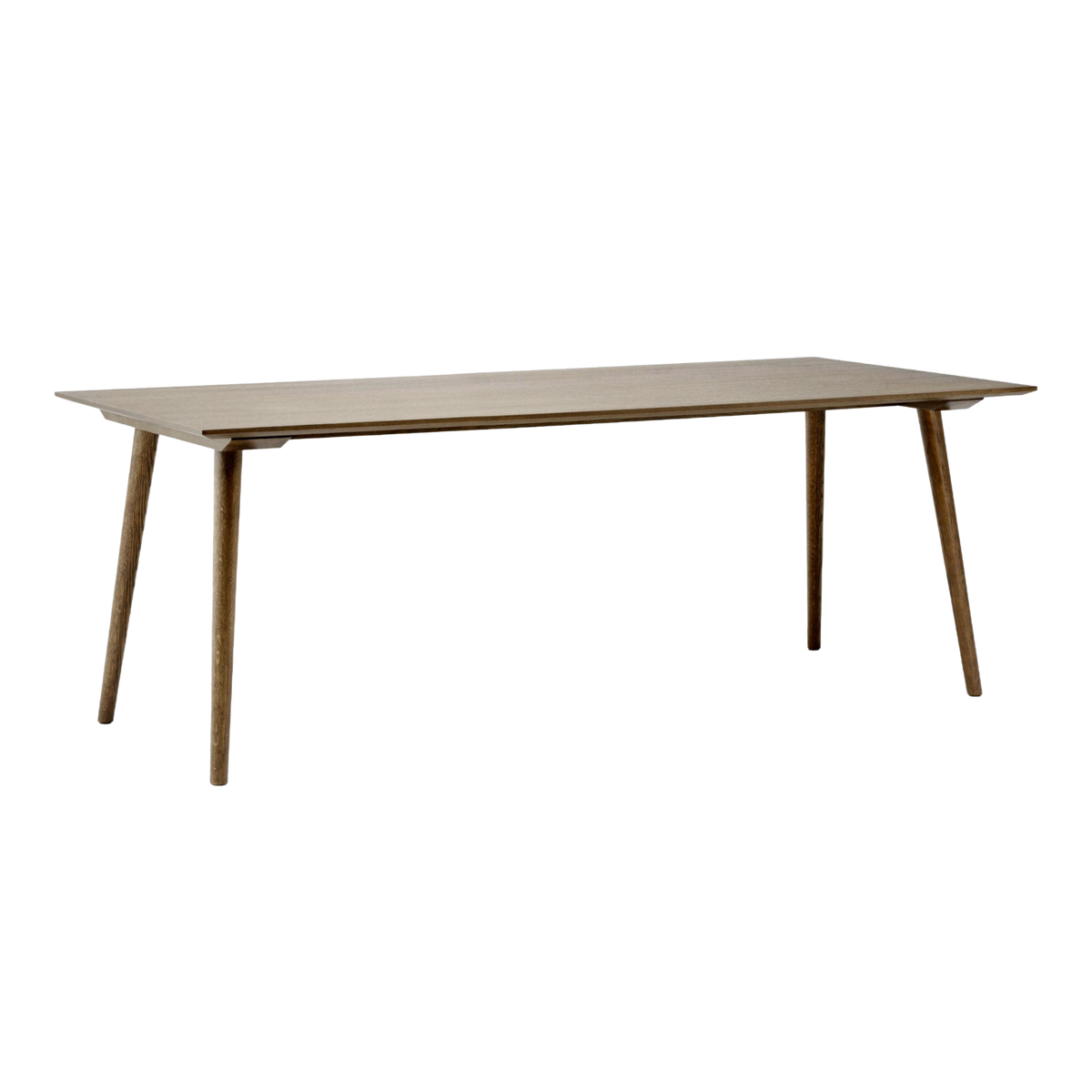 Tafel IN BETWEEN gerookt gelakt eiken
