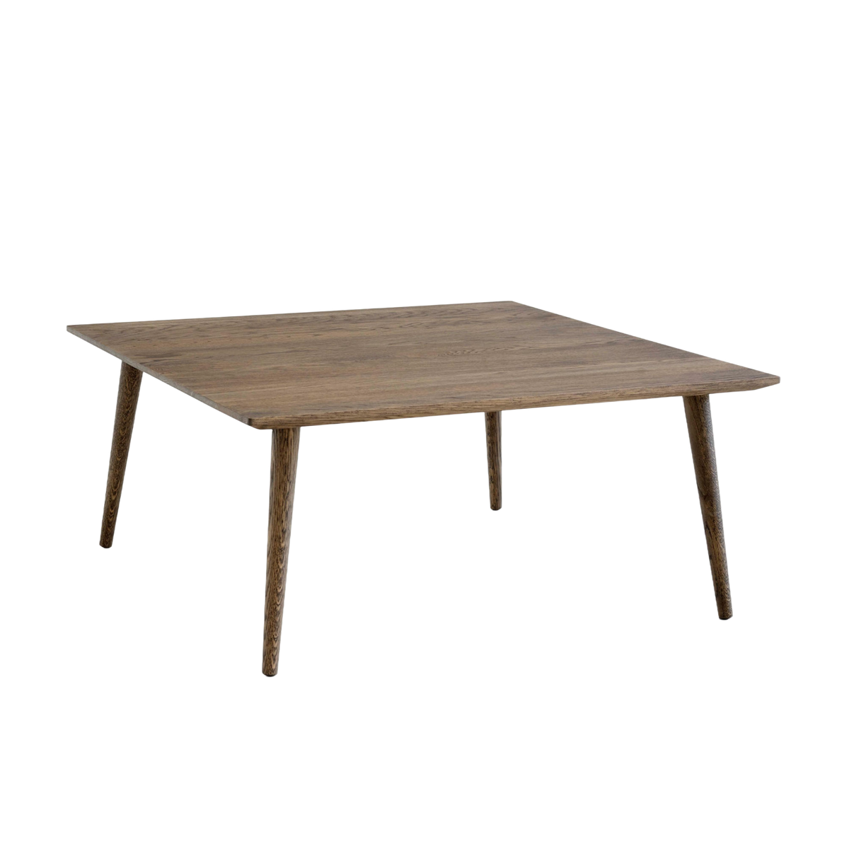 Vierkante salontafel IN BETWEEN SK24 gerookt geolied eiken