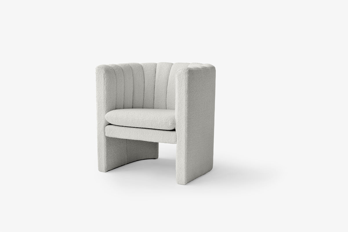 Gestoffeerde LOAFER SC23 fauteuil met armleuningen