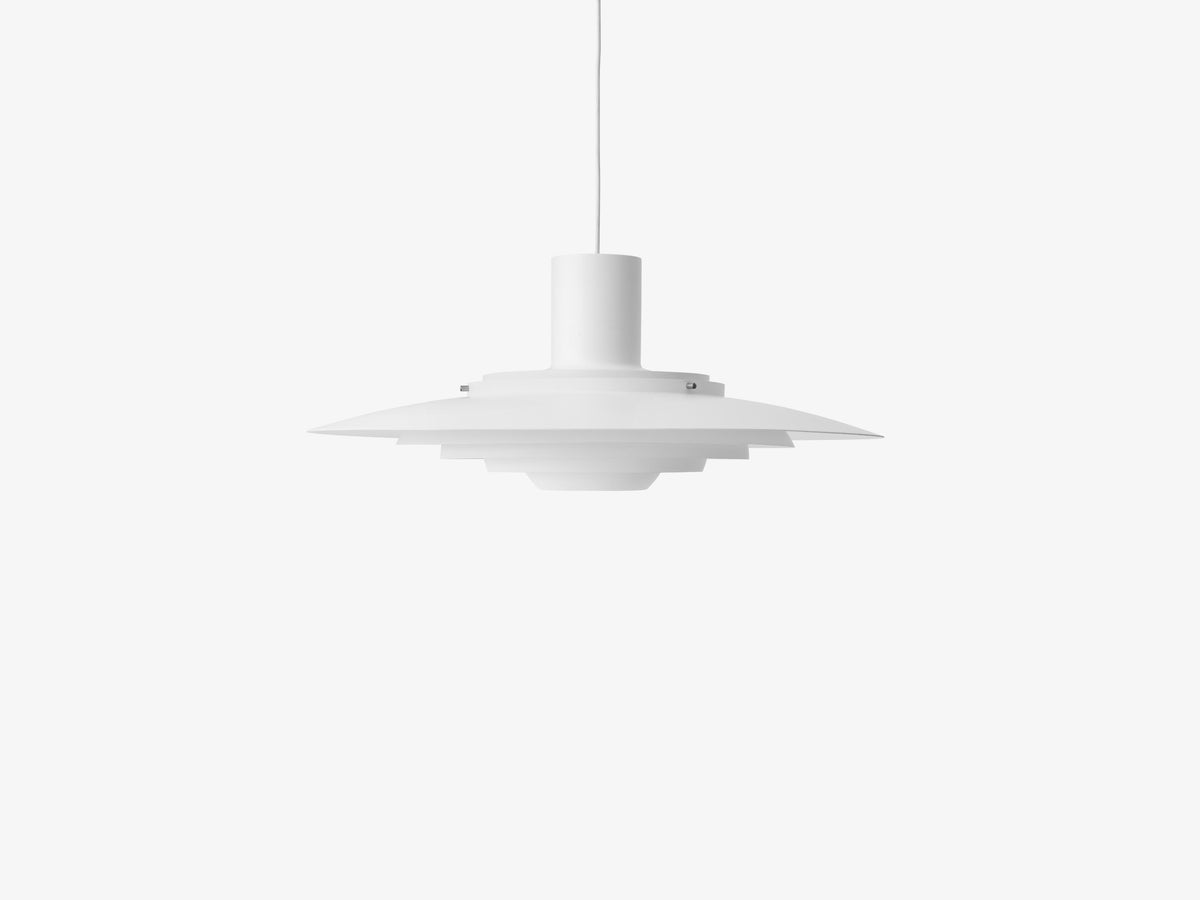 Hanglamp P376 mat wit