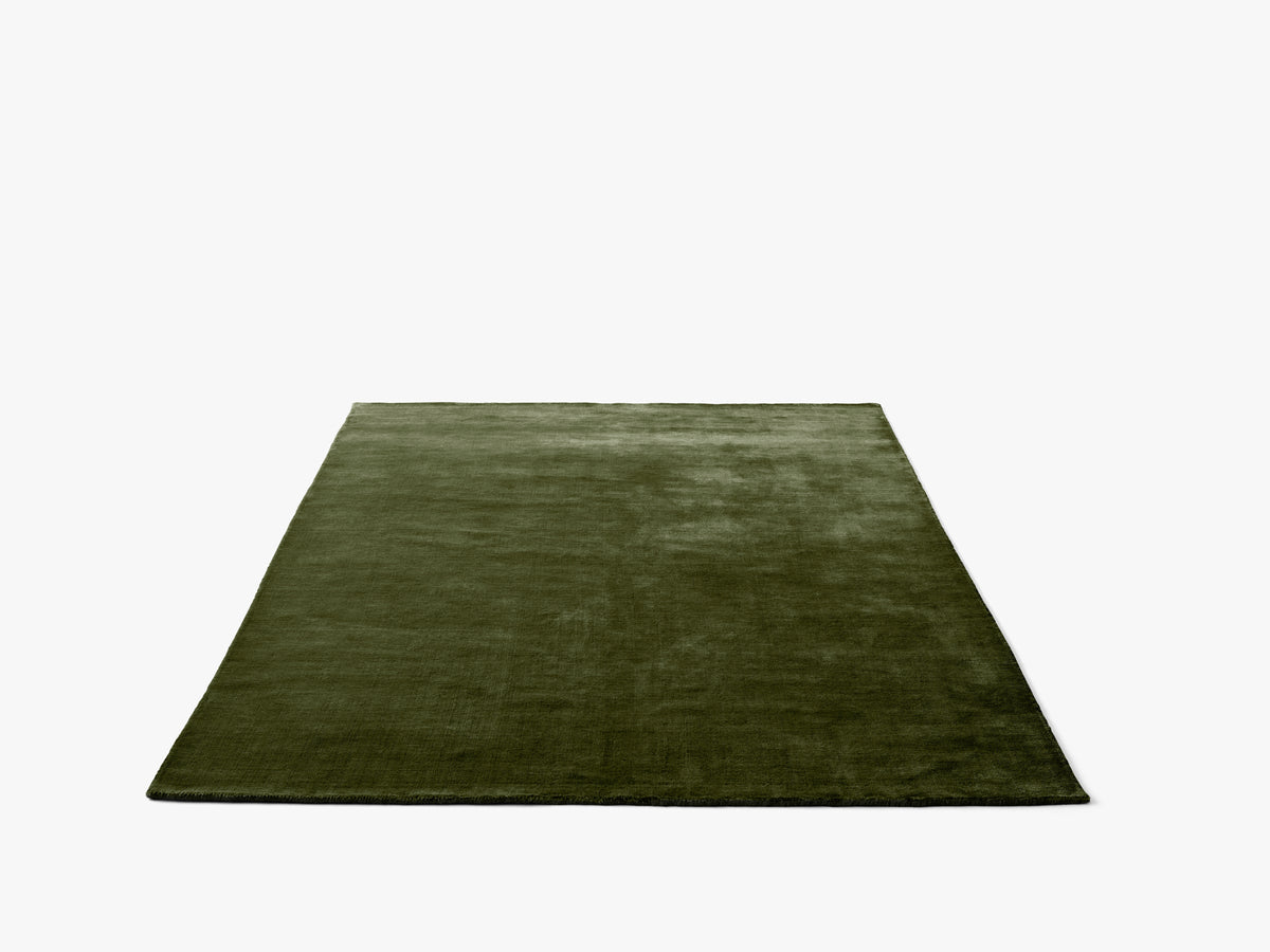 Vloerkleed THE MOOR donkergroen
