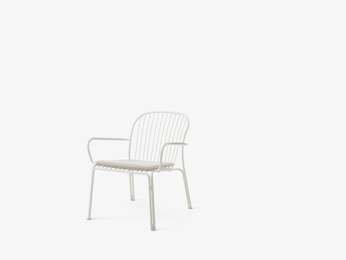 Buitenfauteuil met armleuningen THORVALD SC101 ivoor