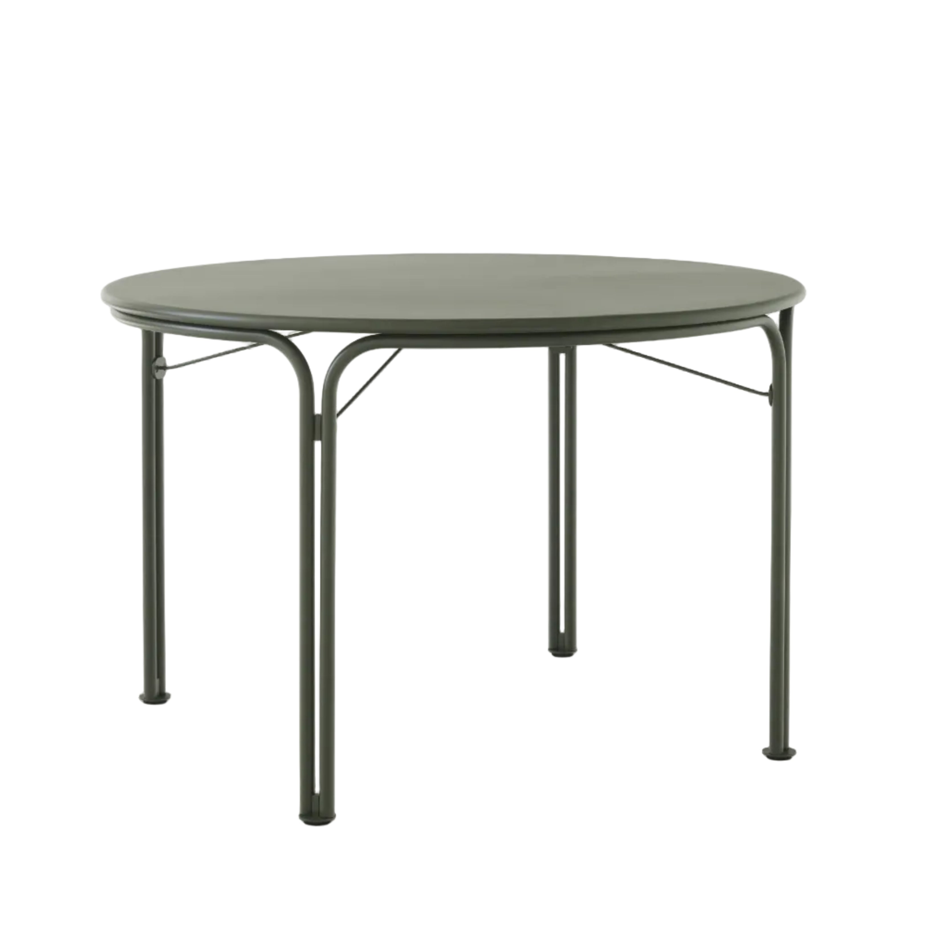 Ronde buitentafel THORVALD SC98 donkergroen