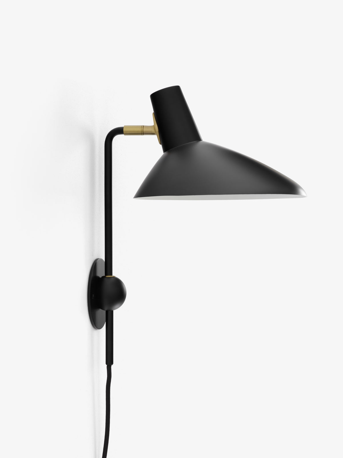 Wandlamp TRIPOD HM12 zwart