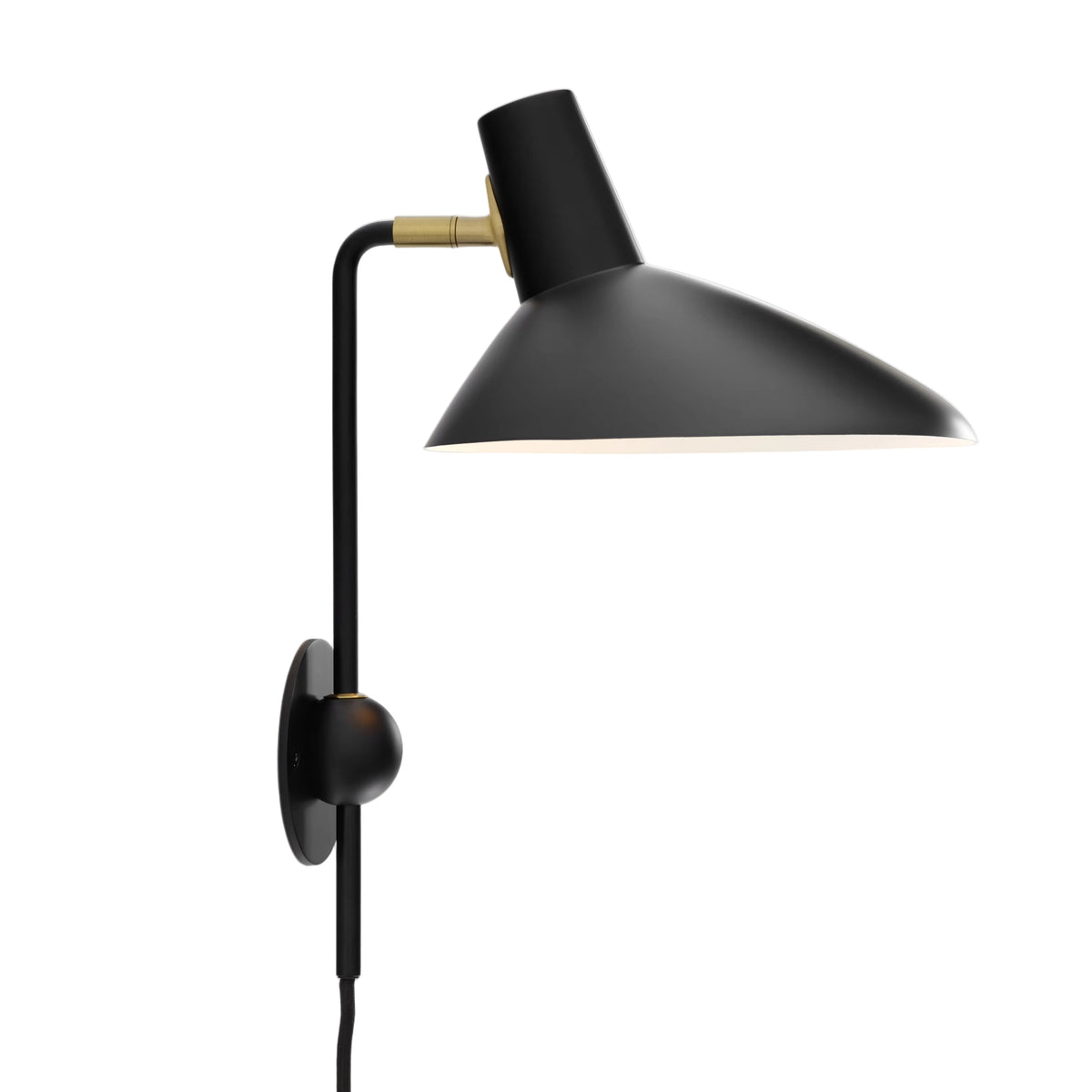 Wandlamp TRIPOD HM12 zwart