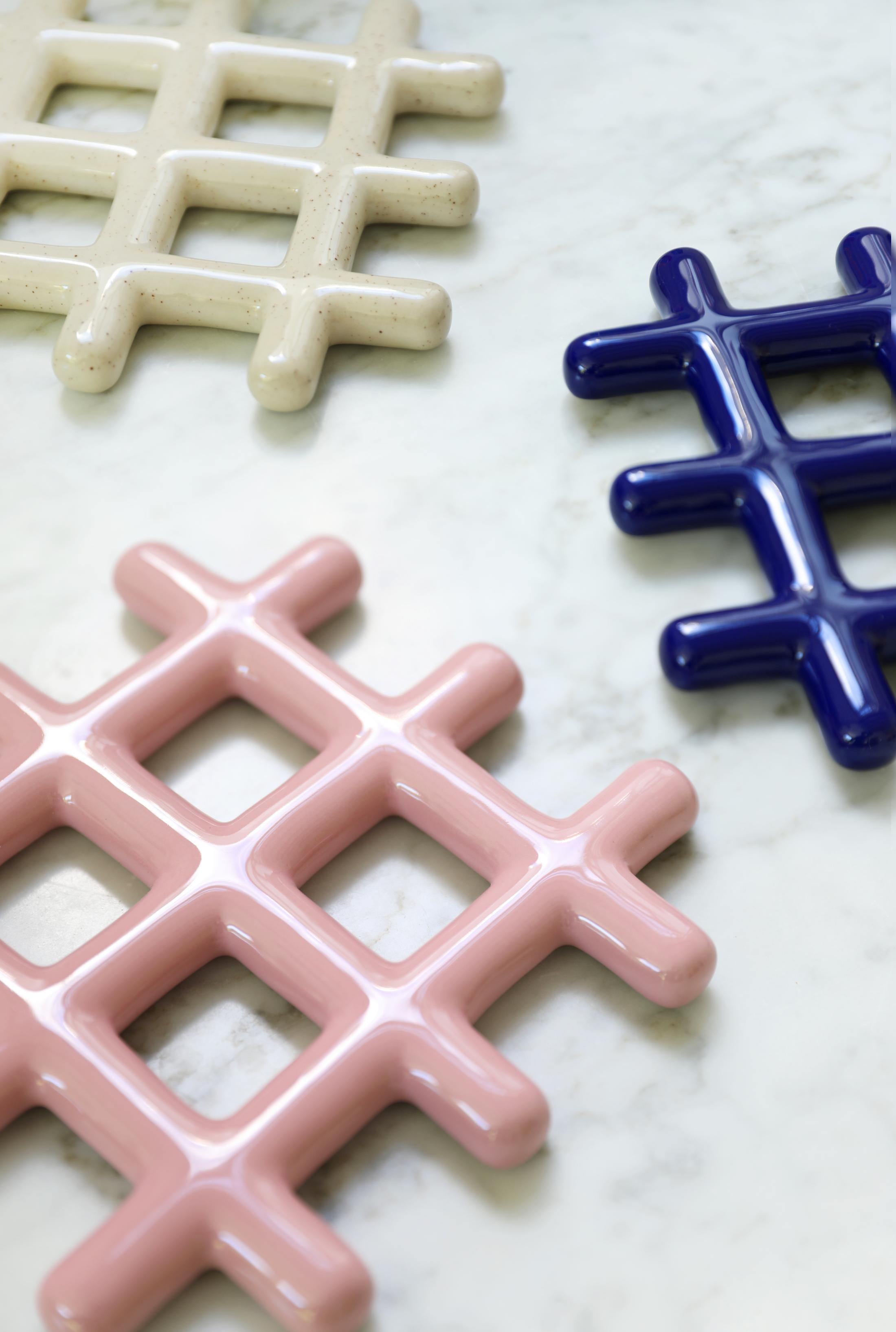 GRID onderzetter beige