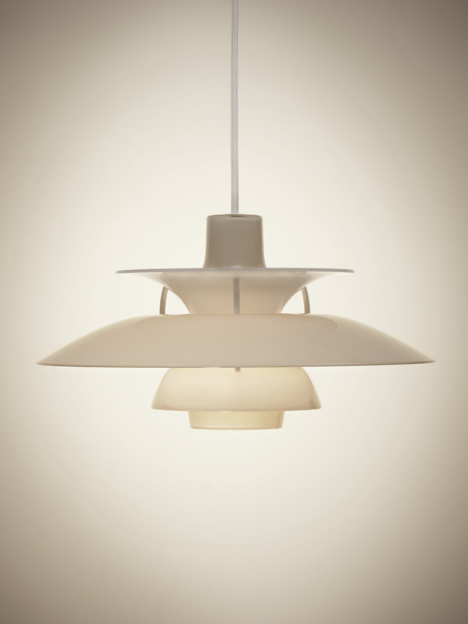 Lampa wisząca PH 5 OPAL beżowy – Louis Poulsen