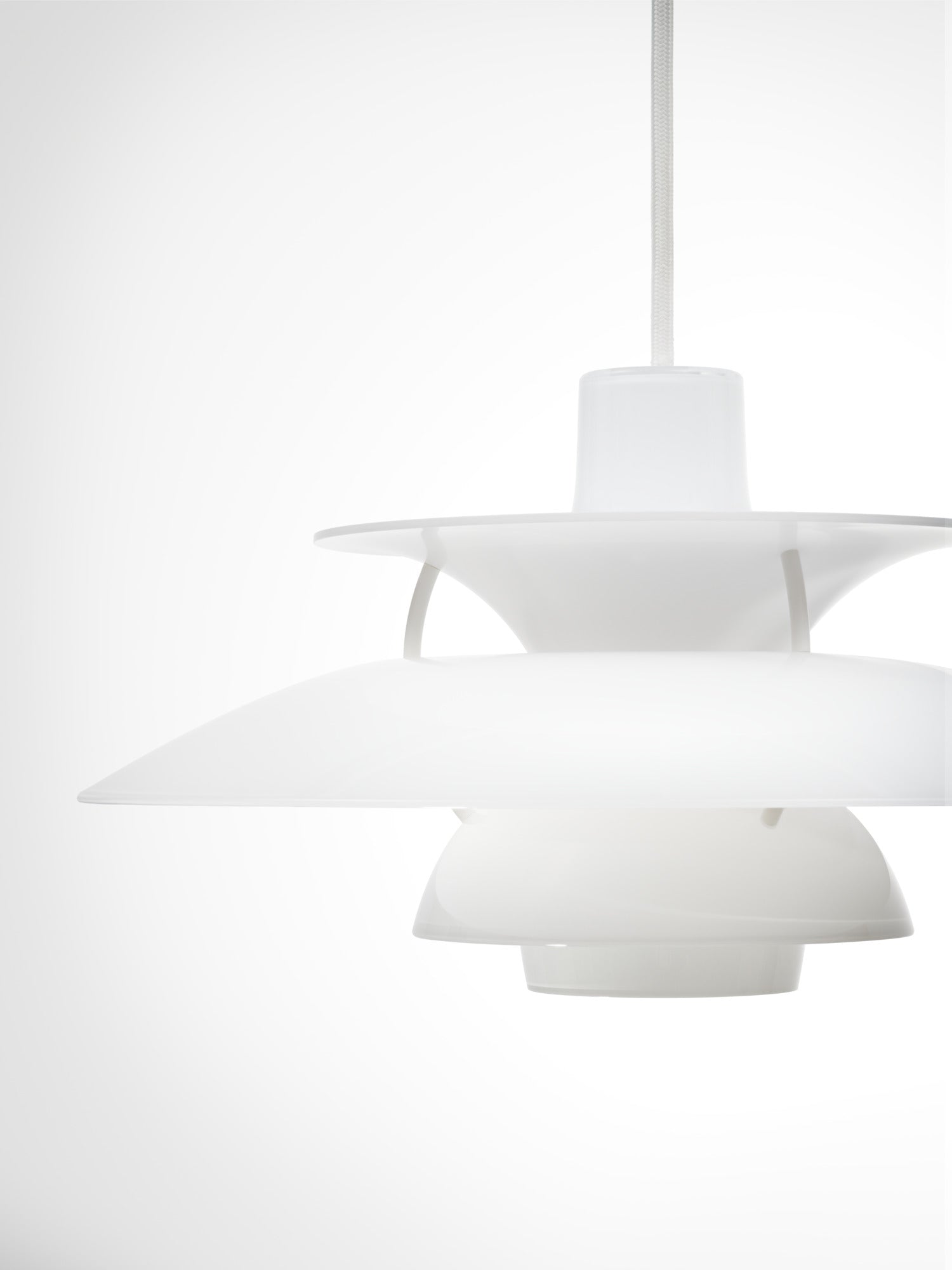 Lampa wisząca PH 5 OPAL biały – Louis Poulsen