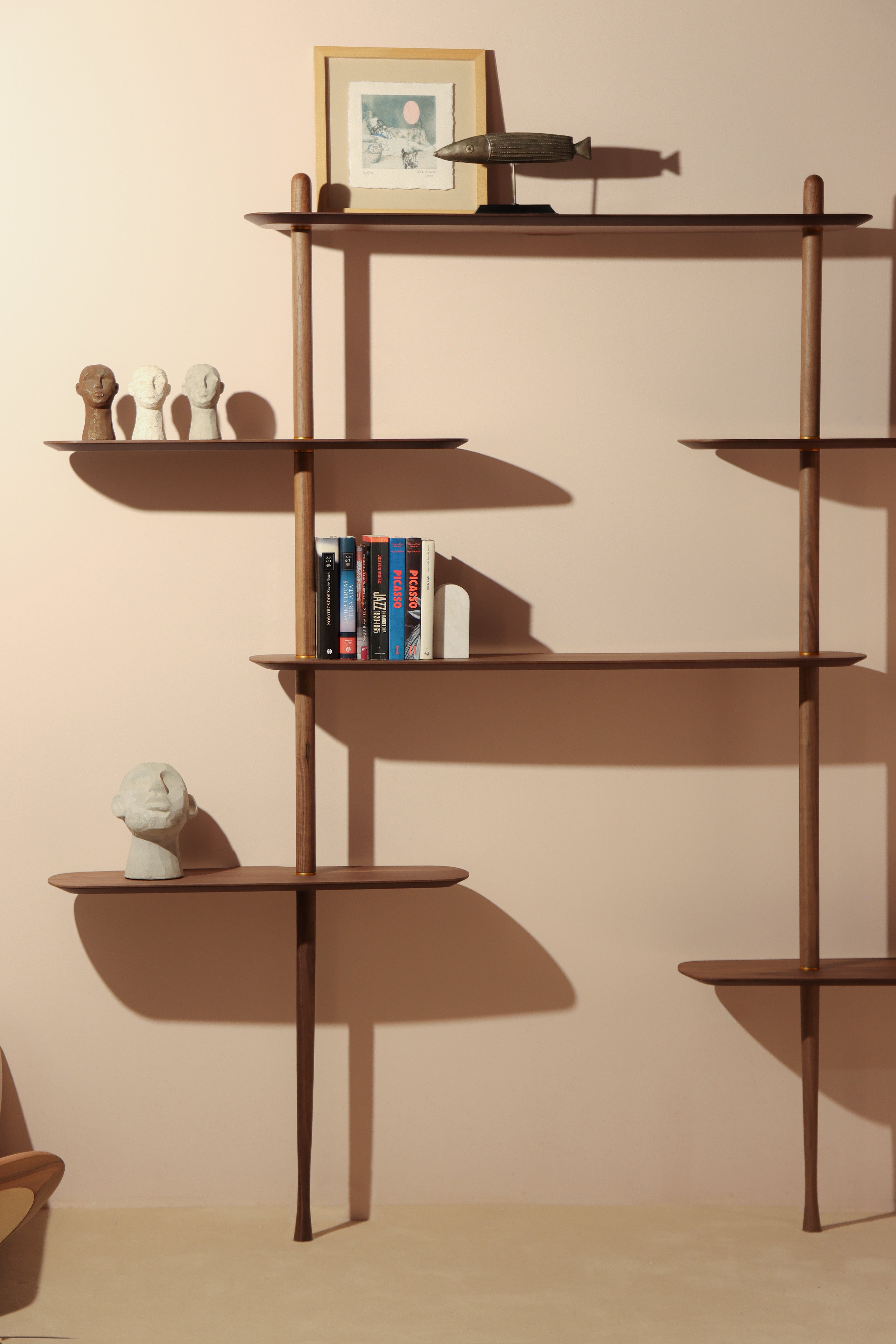 Wandrek AXIS 2 notenhout