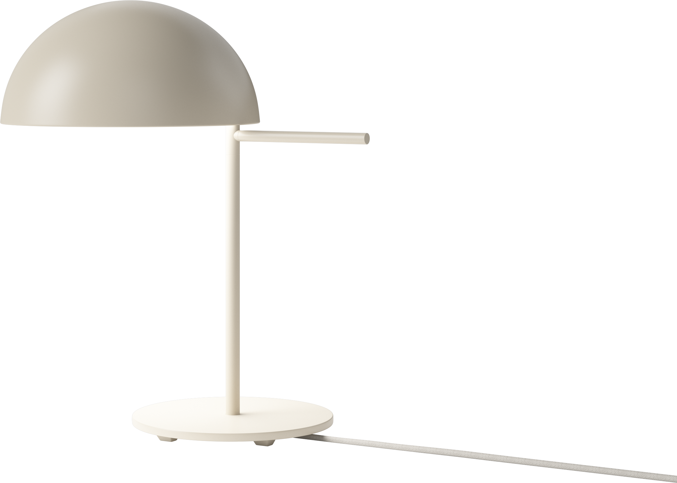 Cream Aluna table lamp