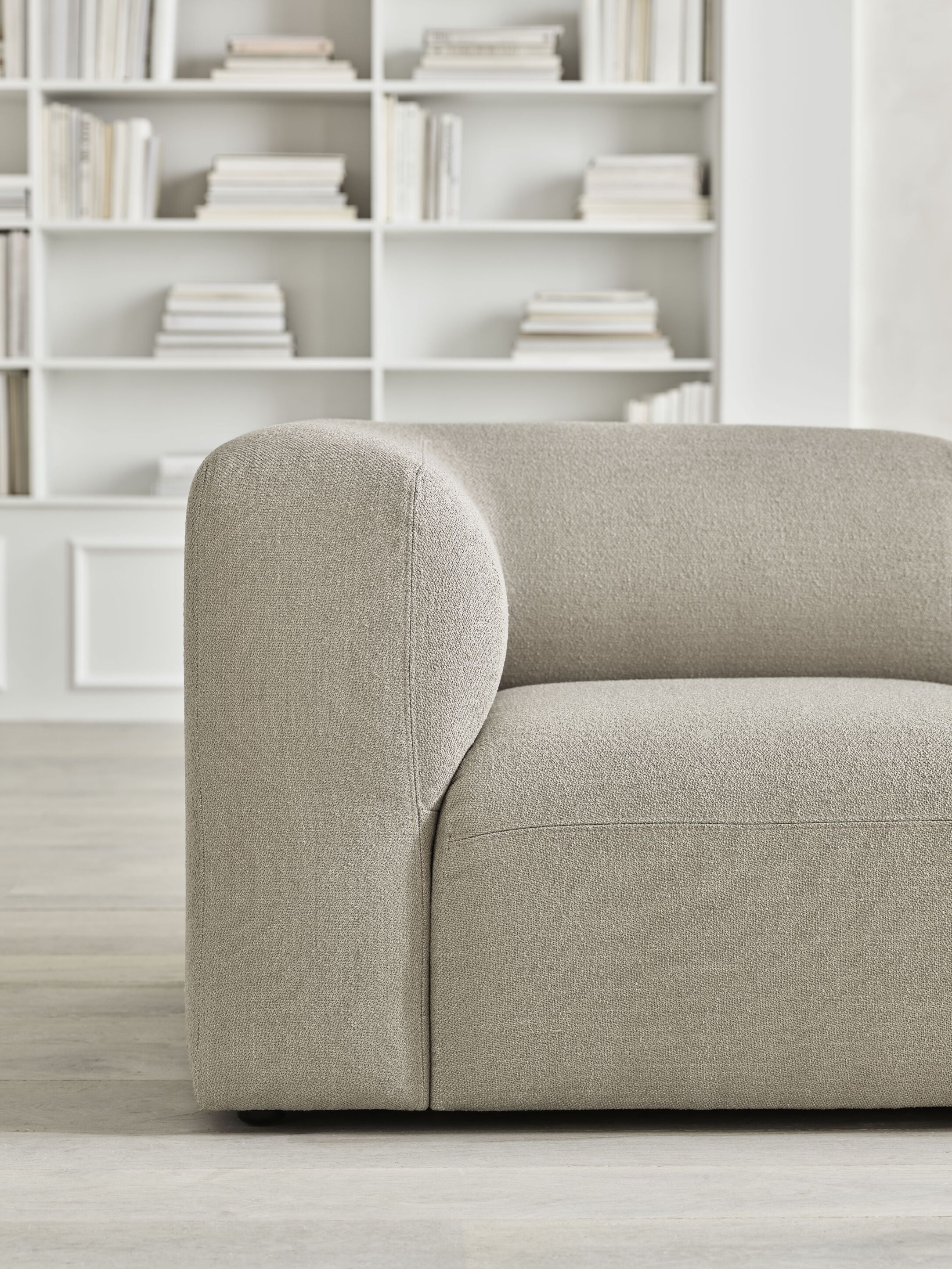 Modulaire bank ANGLE - linkse gestoffeerde module