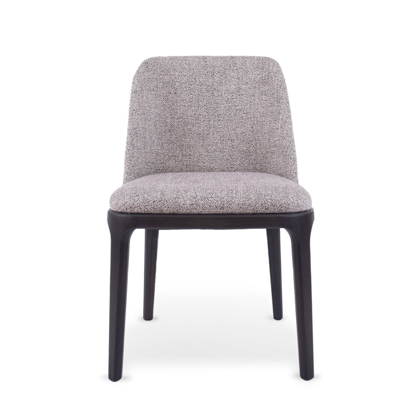 Krzesło APRIL I tapicerowane z drewnianą podstawą