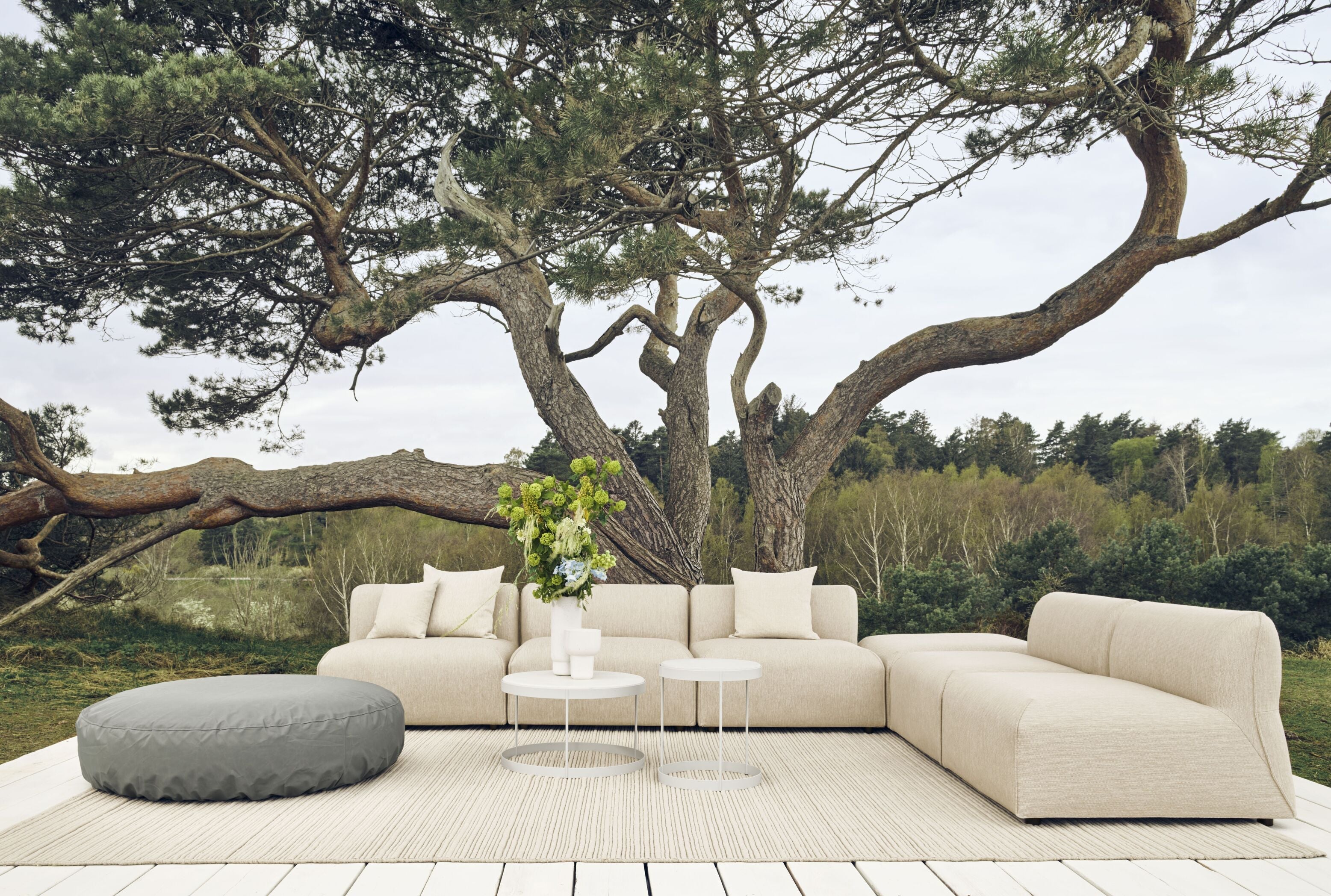 Dywan zewnętrzny KELO piaskowy