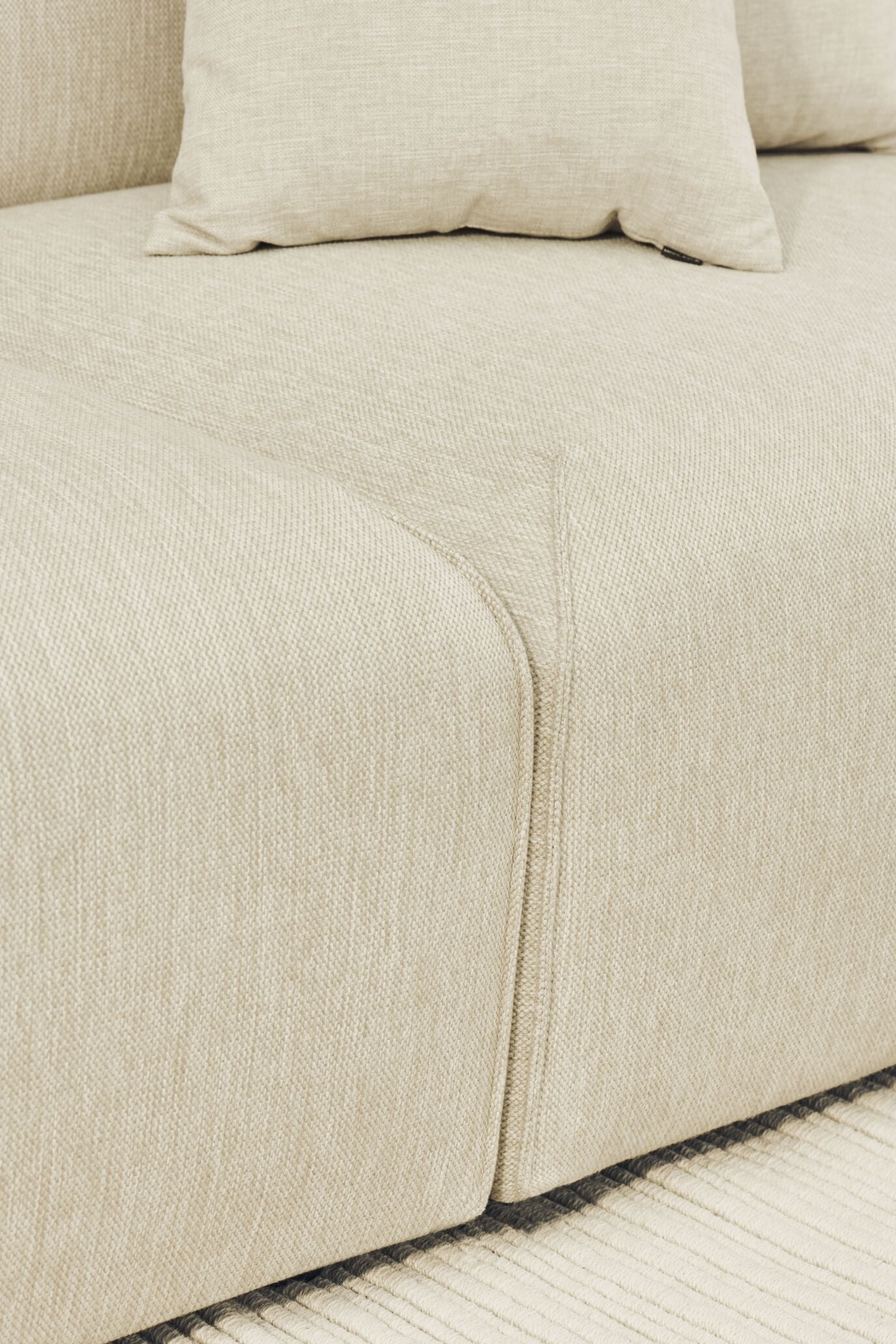 Modular sofa ARKE - left -handed upholstered module