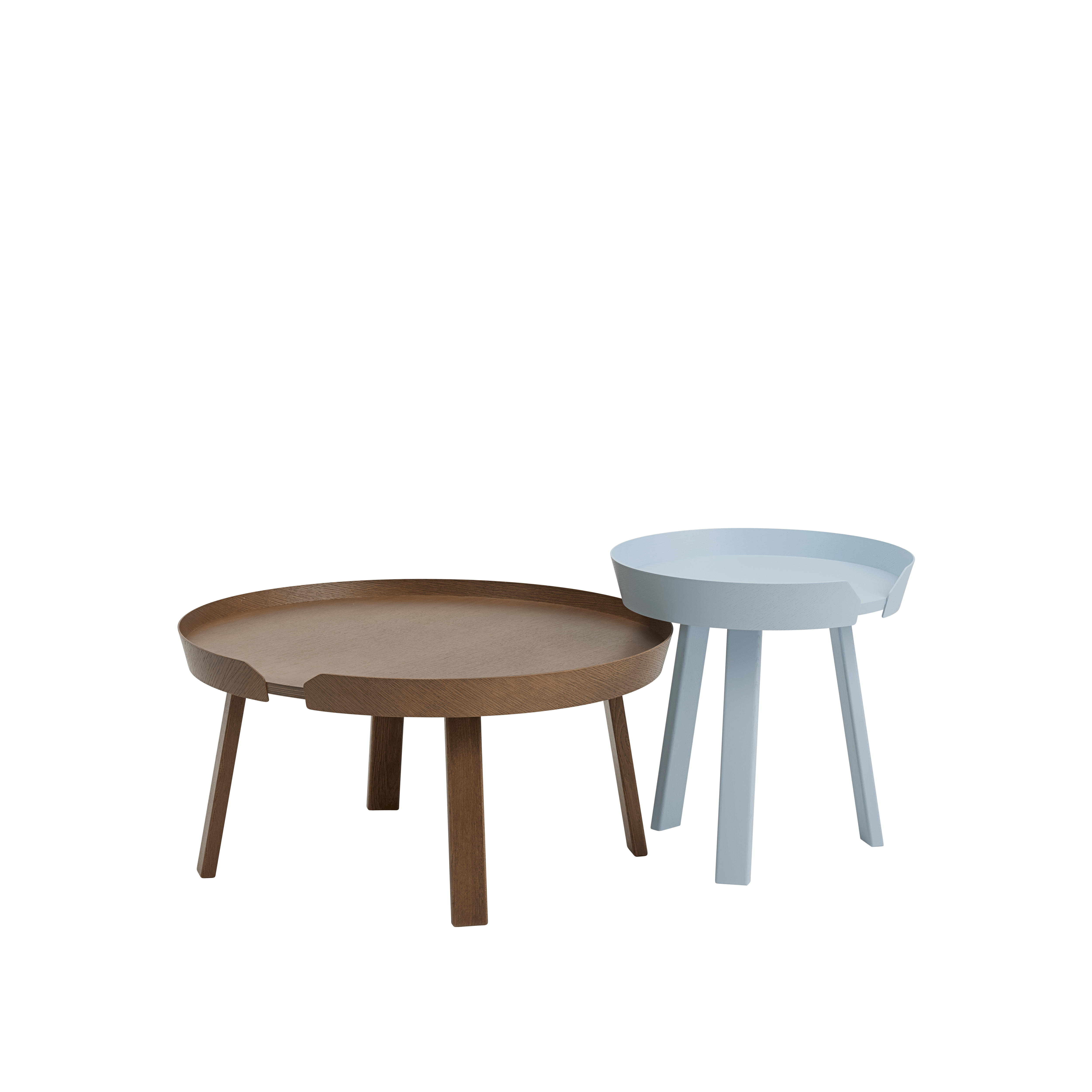 Zijtafel AROUND lichtblauw