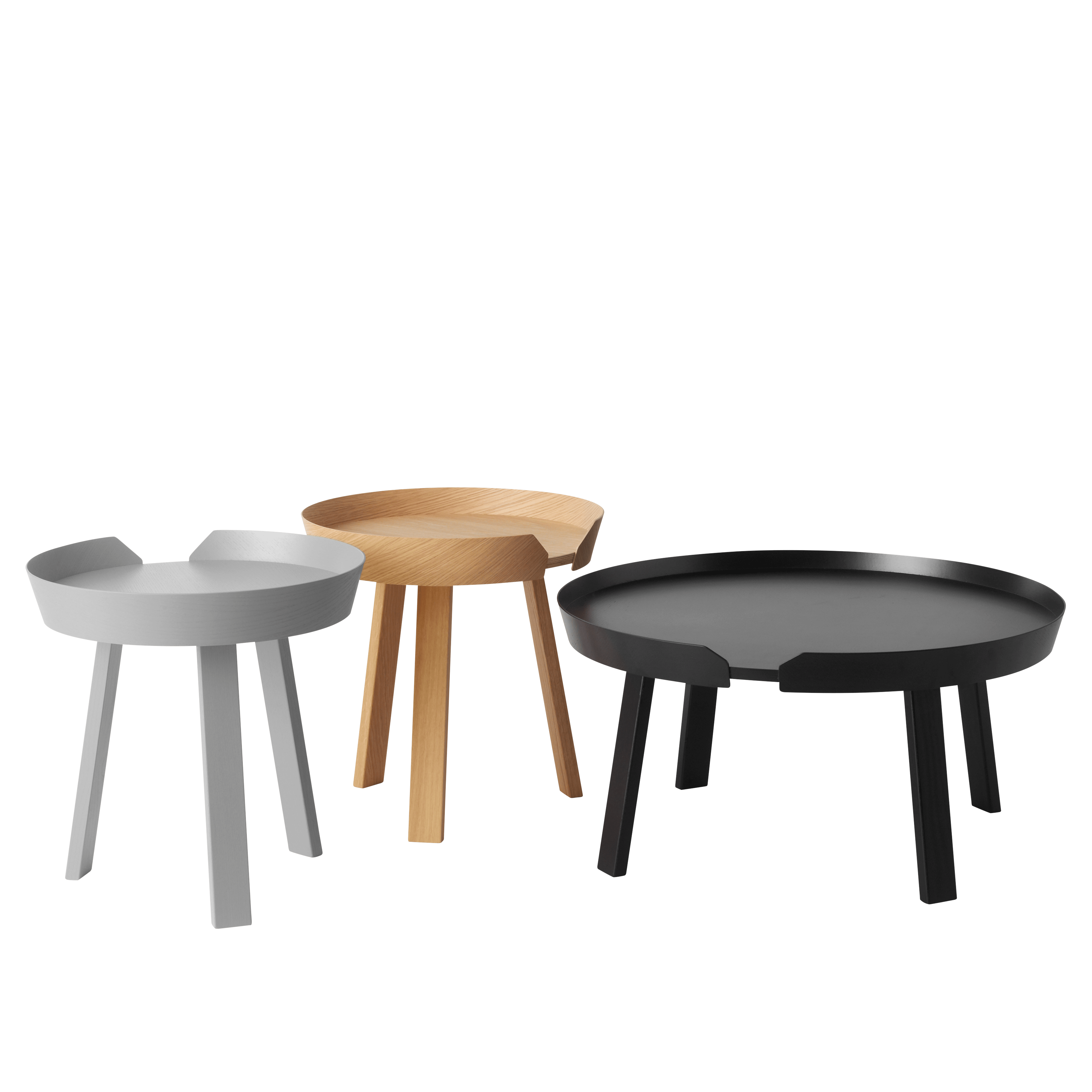 Zwarte AROUND salontafel