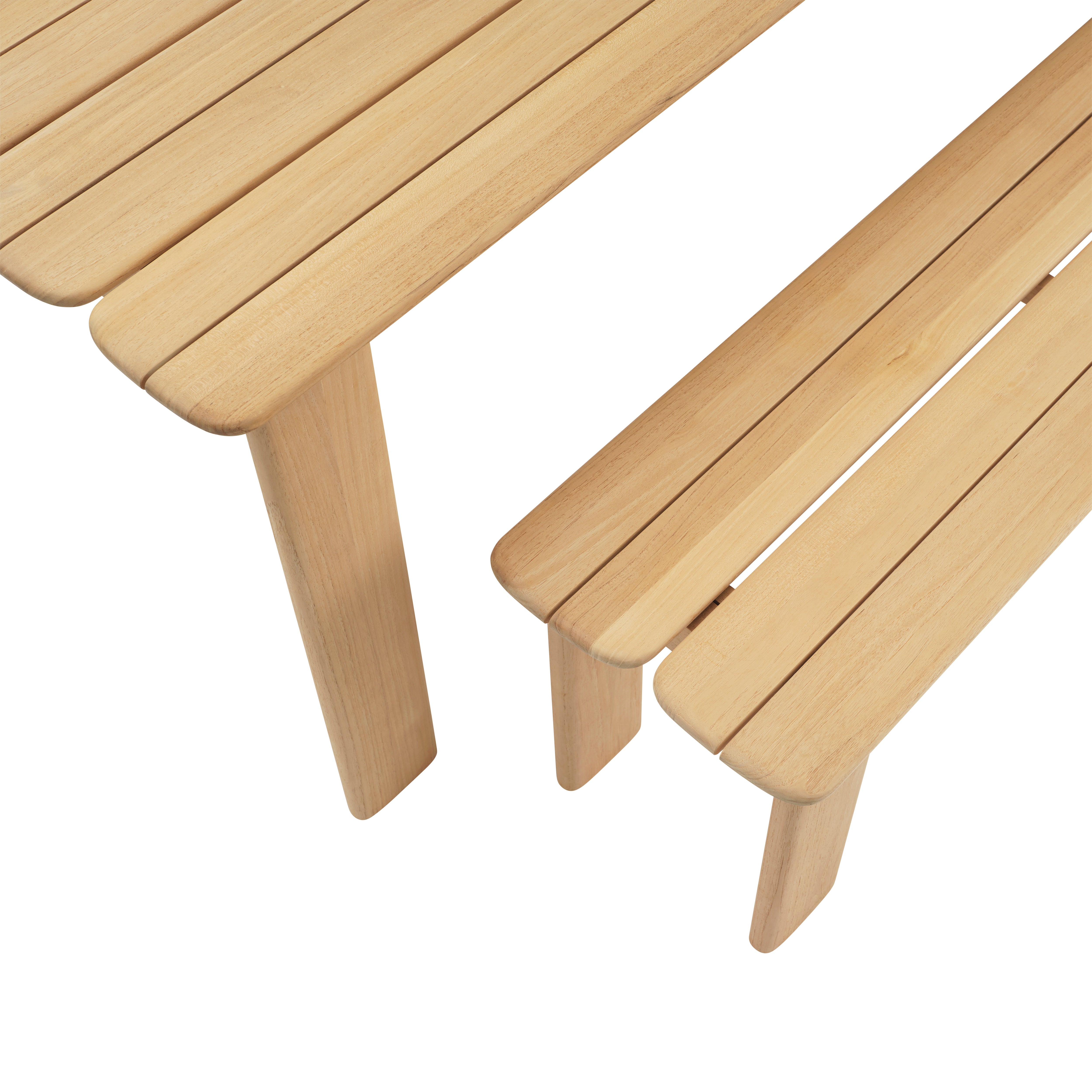ASSEMBLE Outdoor Bench Teak Wood