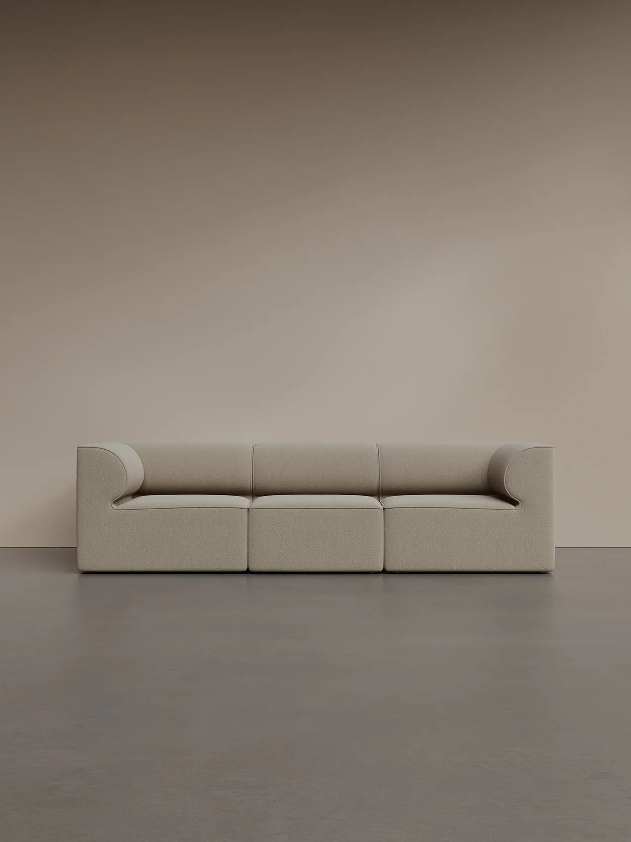 EAVE Jasmine Beige 3-Seater Modular Sofa