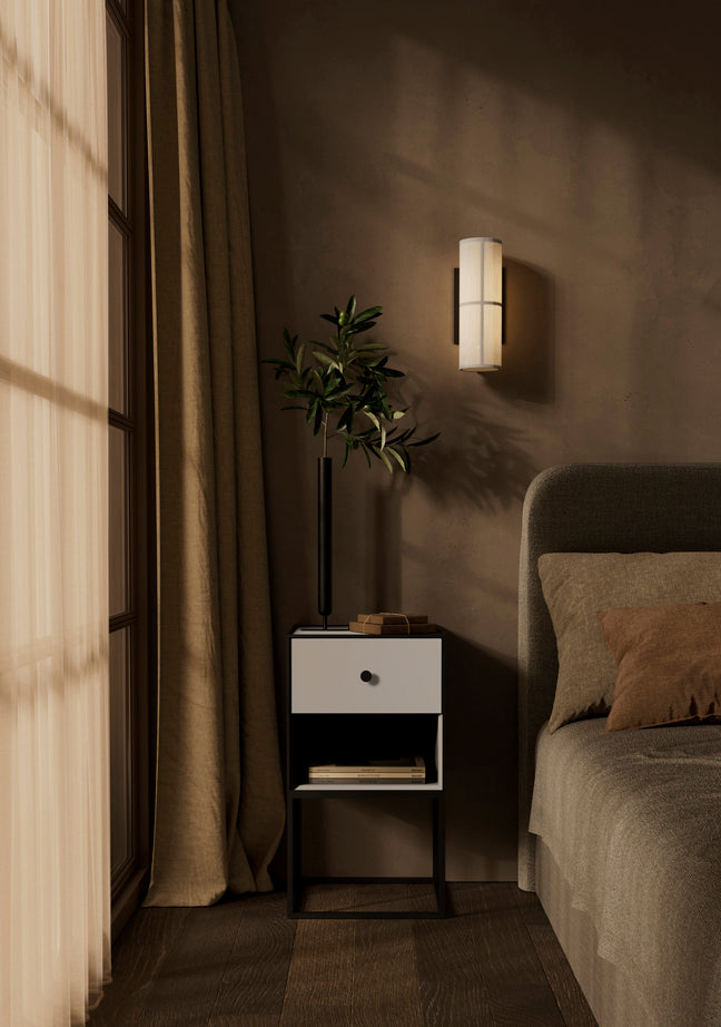 HASHIRA wall lamp linen