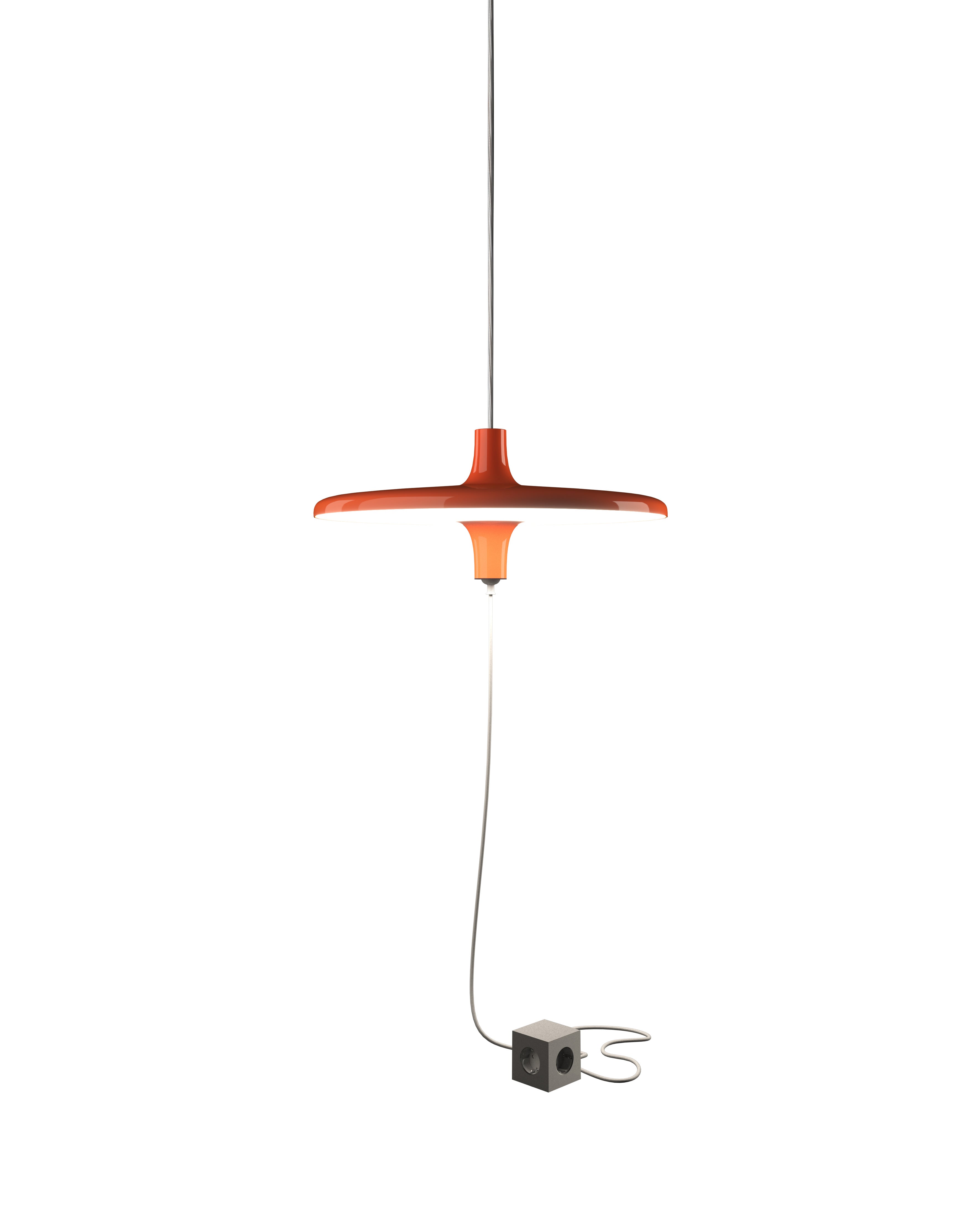 Hanglamp AVRO glanzend oranje
