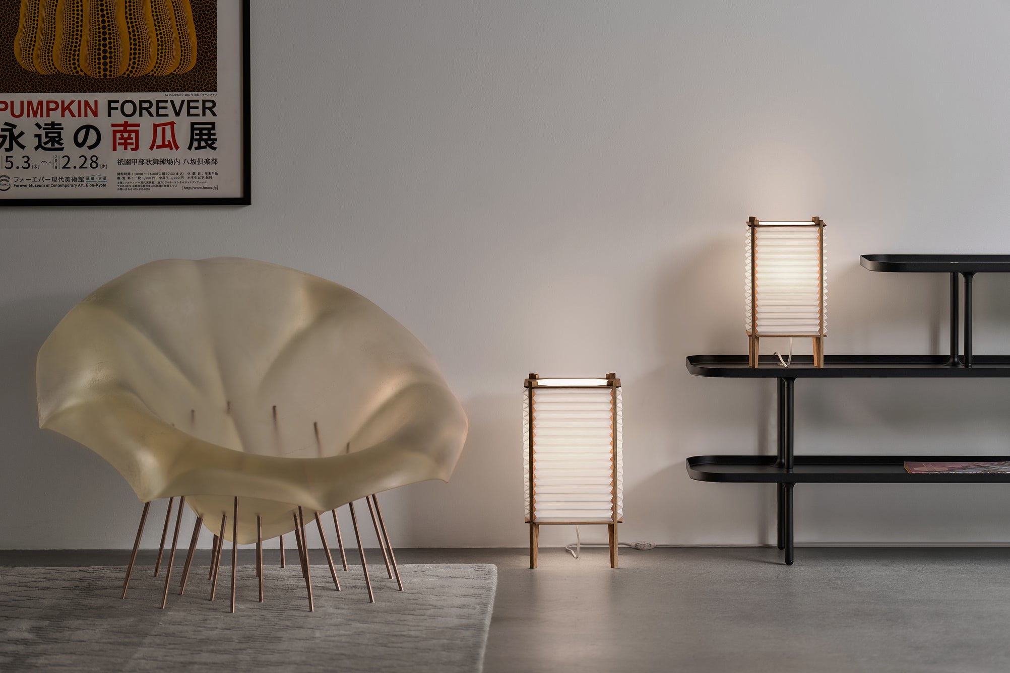 Tafellamp MODEL 303 BIJENKORF wit