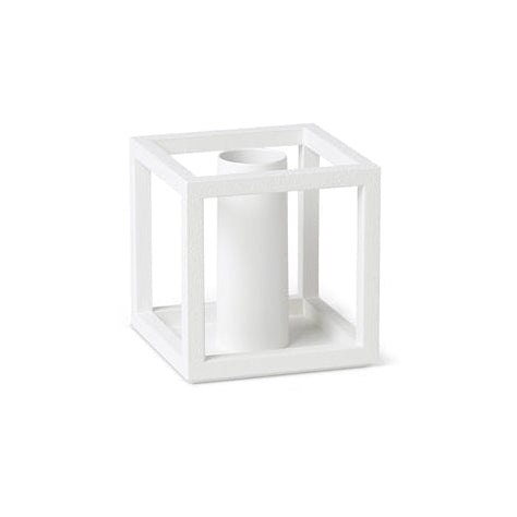 KUBUS White Candle Holder