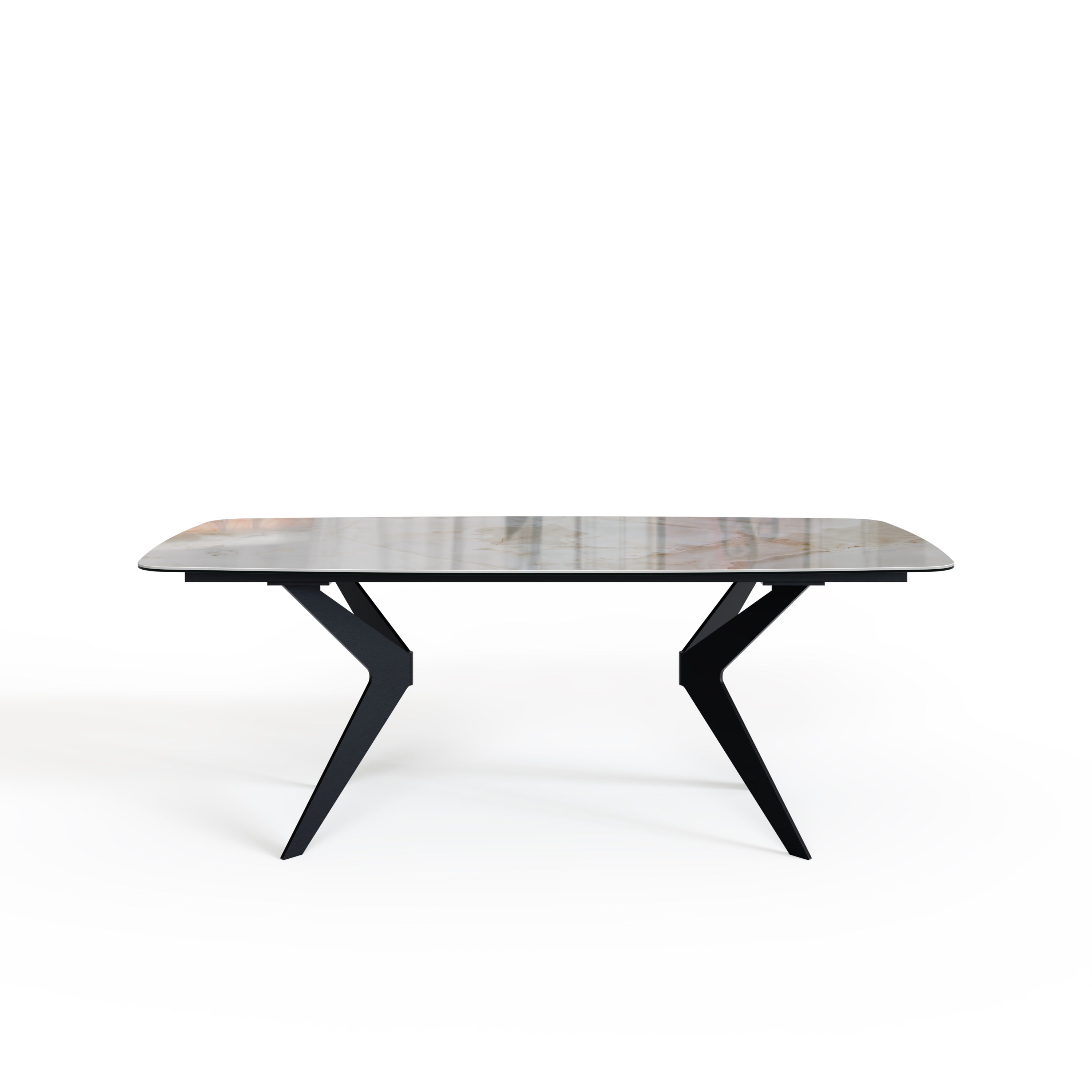Tafel BOOMERANG van kwartscomposiet