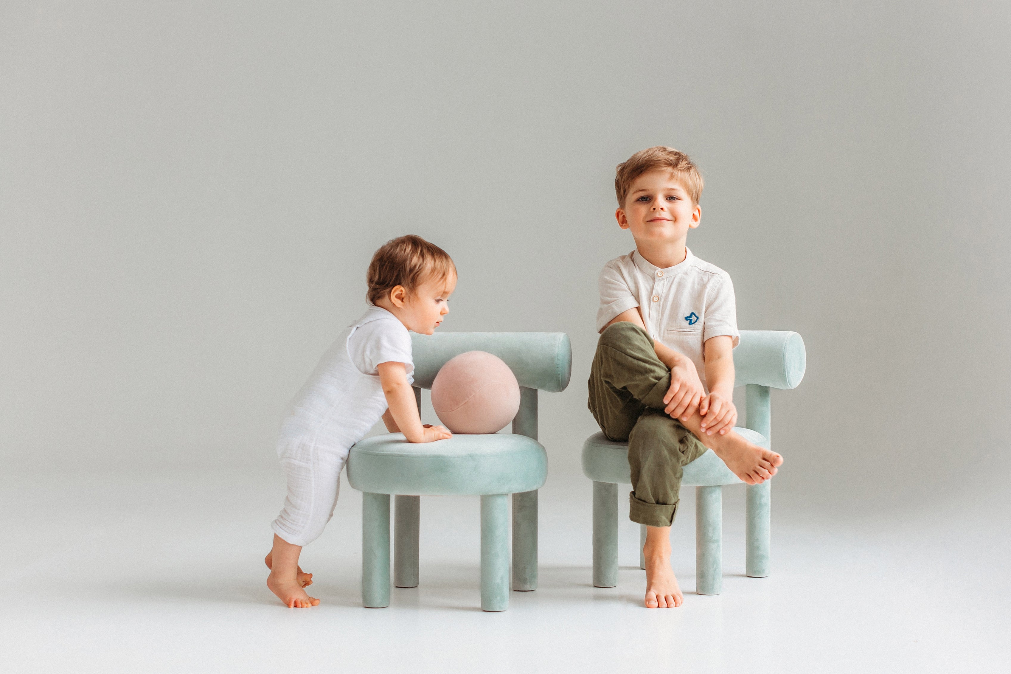 Gevoerd kinderstoel BABY GROPIUS CS1