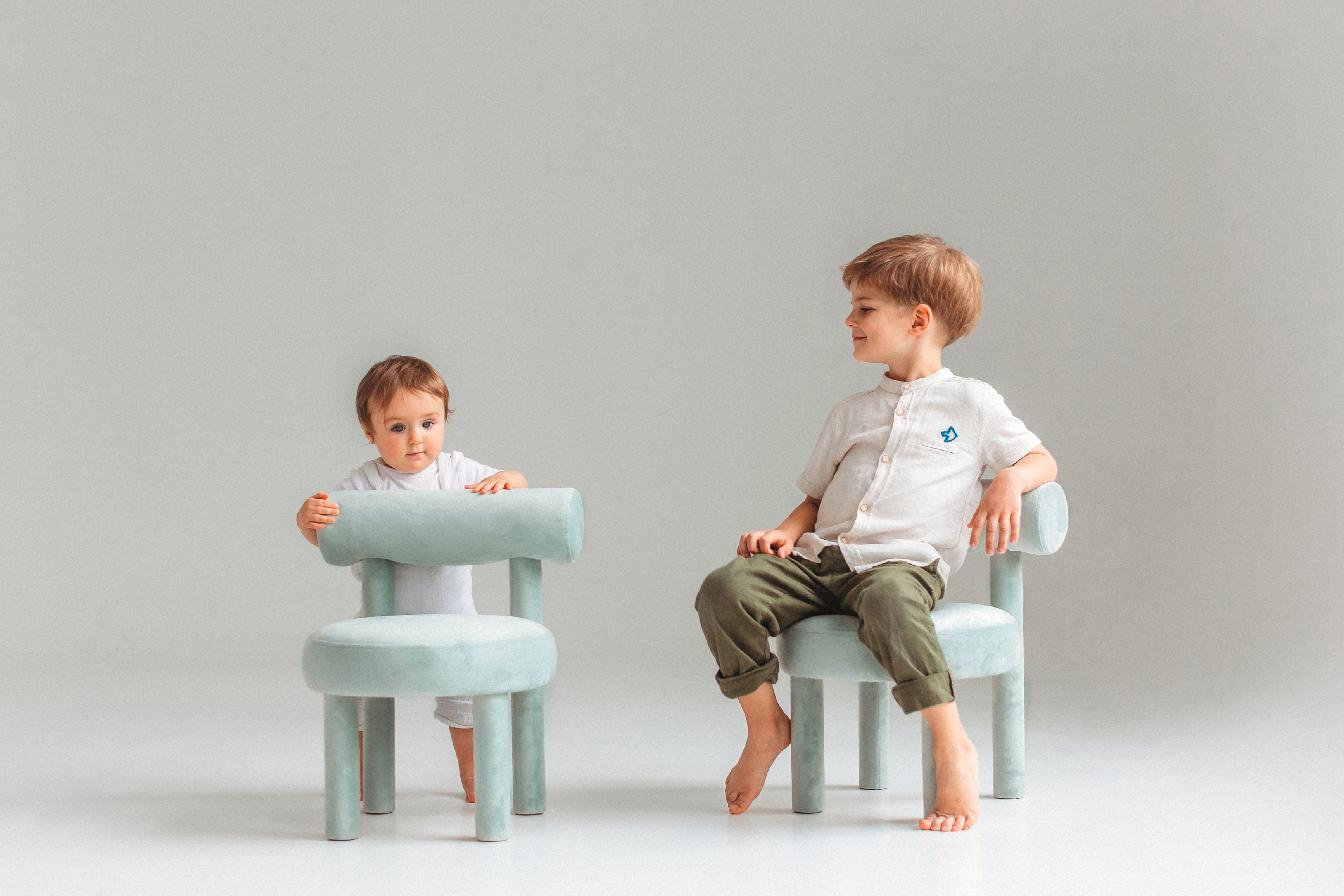 Gevoerd kinderstoel BABY GROPIUS CS1