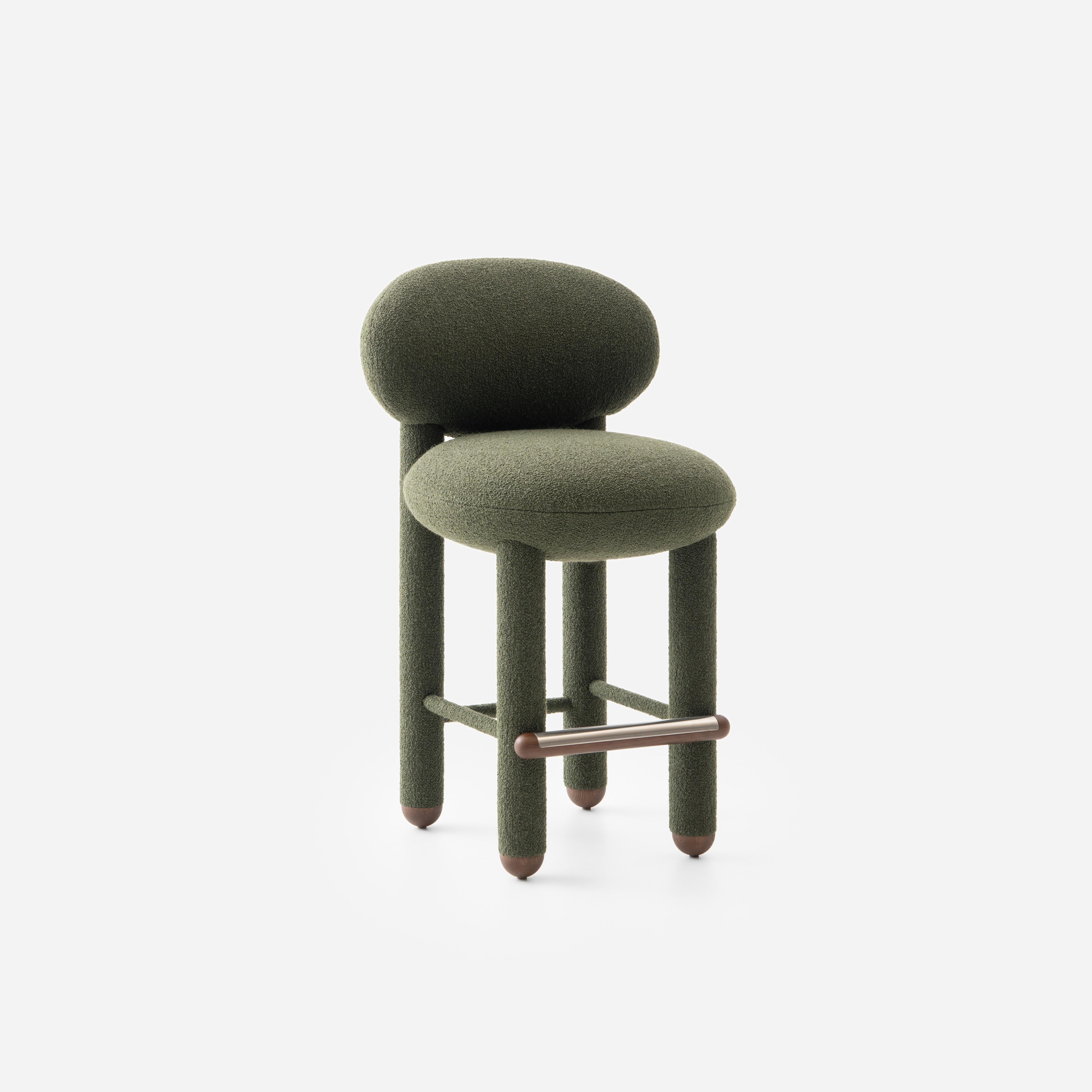 Gestoffeerde barkruk FLOCK CS1