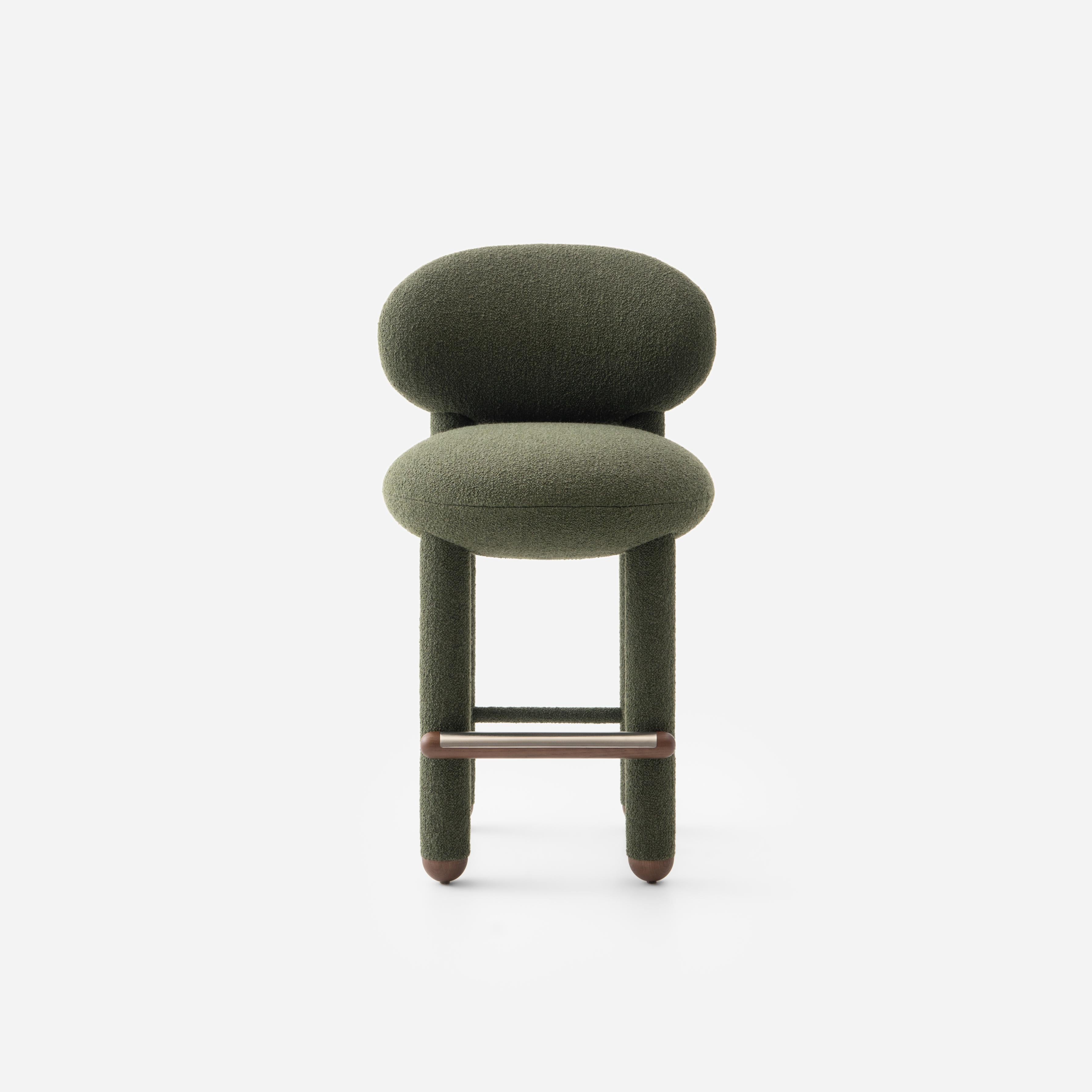 Gestoffeerde barkruk FLOCK CS1