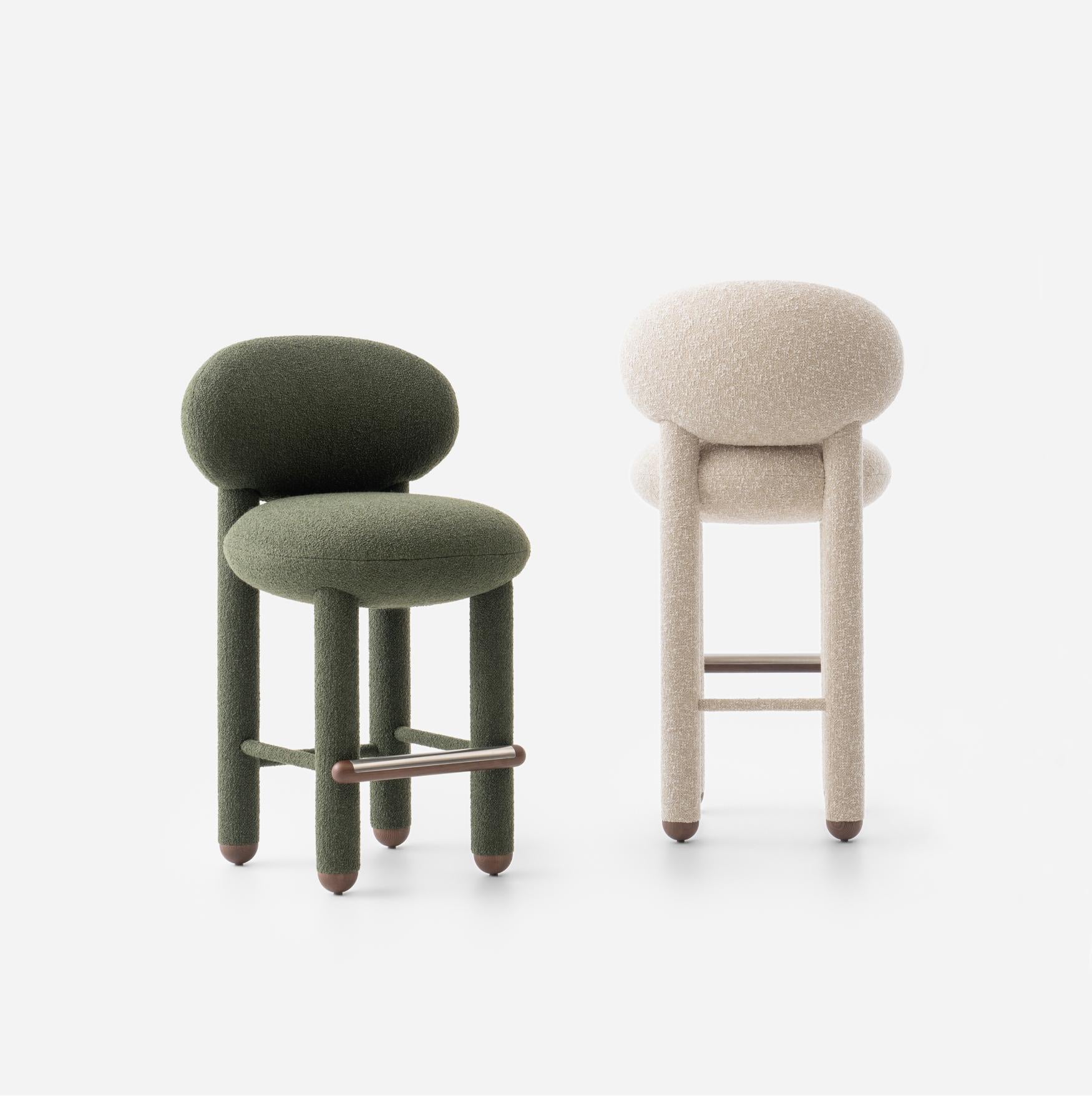 Gestoffeerde barkruk FLOCK CS1