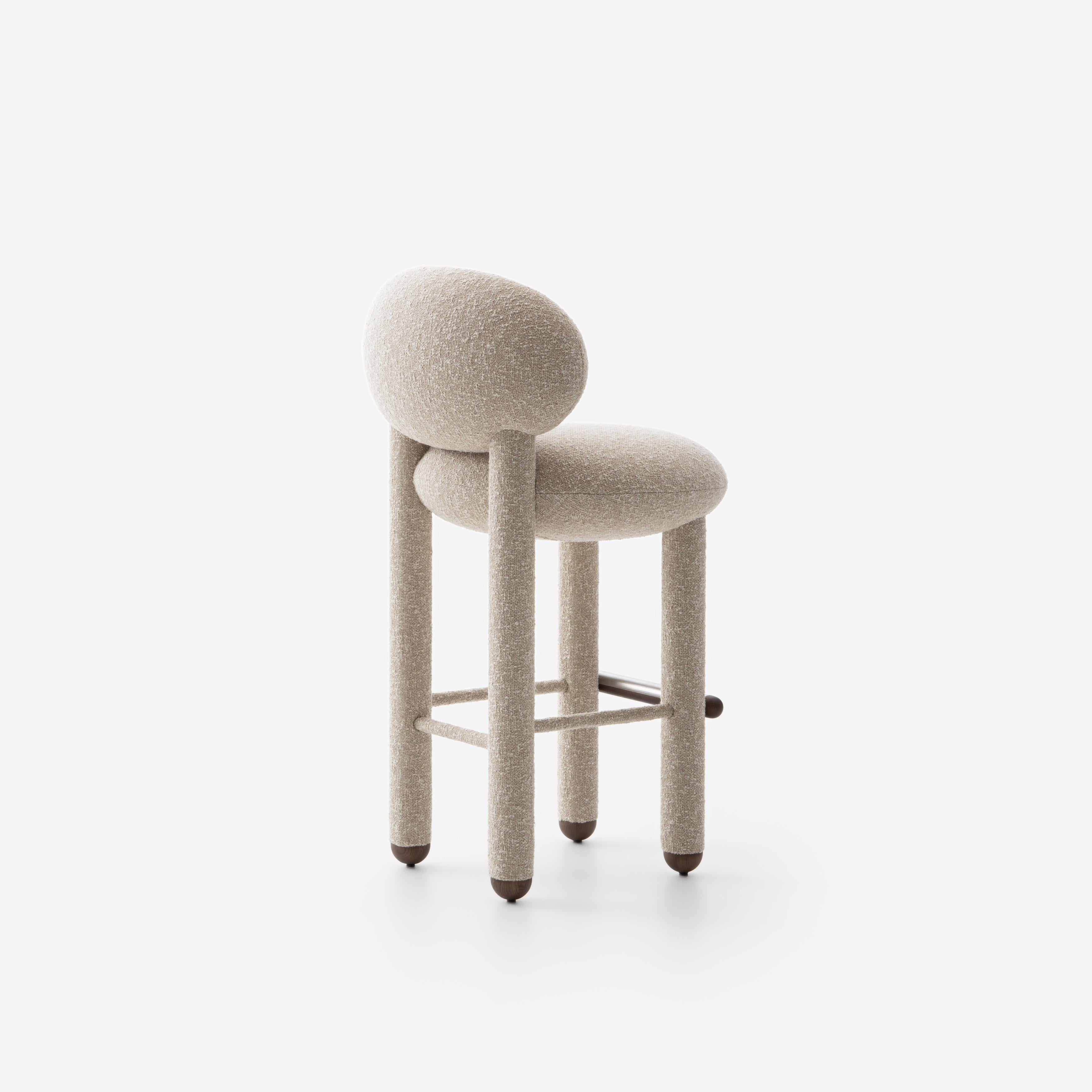 Gestoffeerde barkruk FLOCK CS1