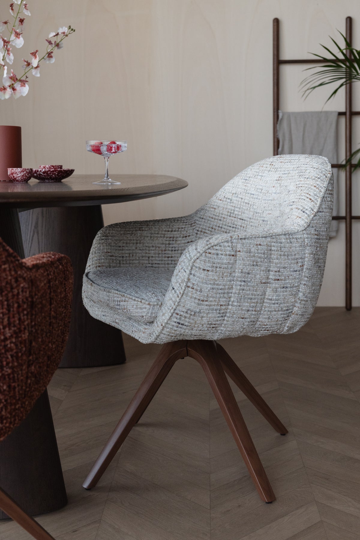 Fauteuil met armleuningen Batoul beige