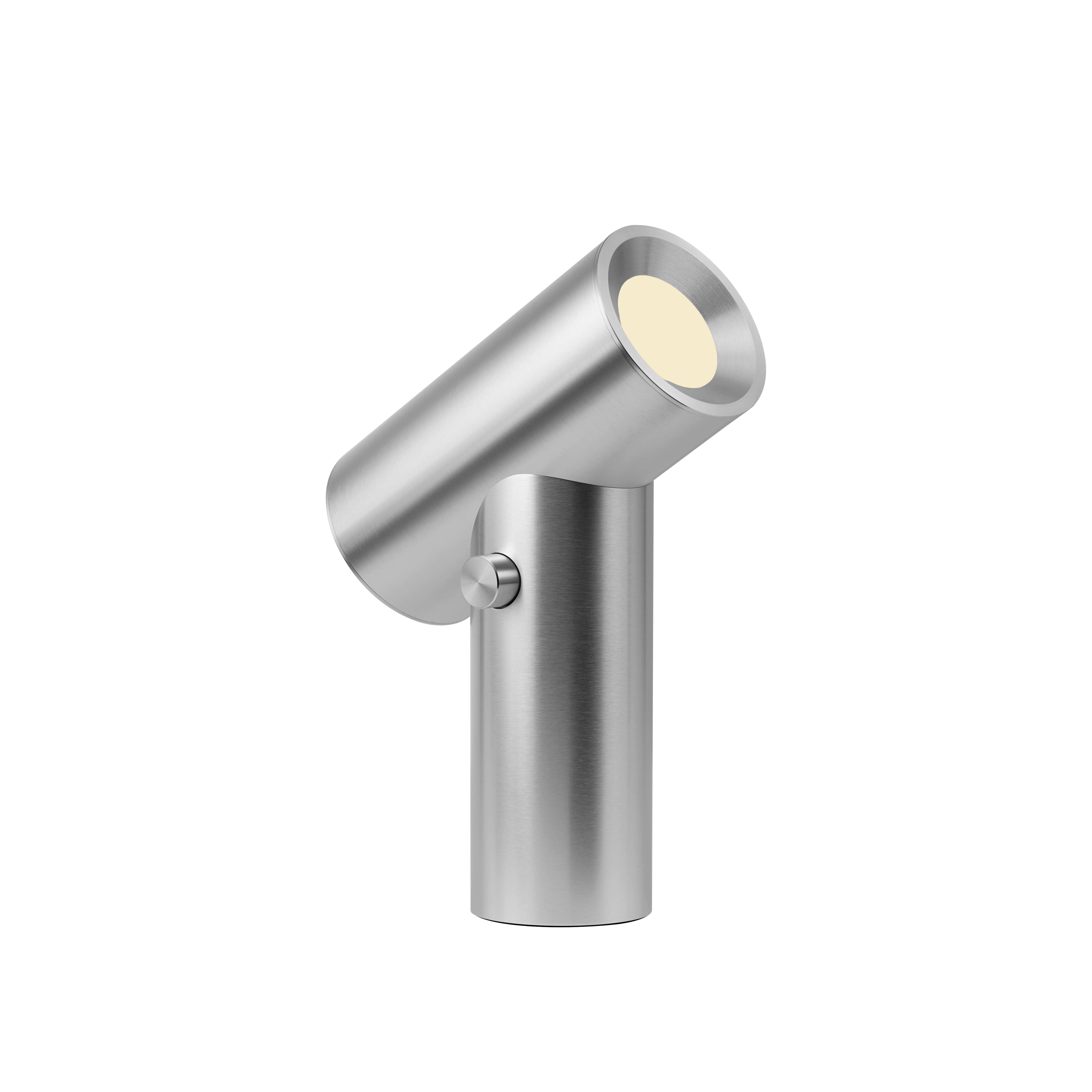BEAM portable lamp polished aluminum