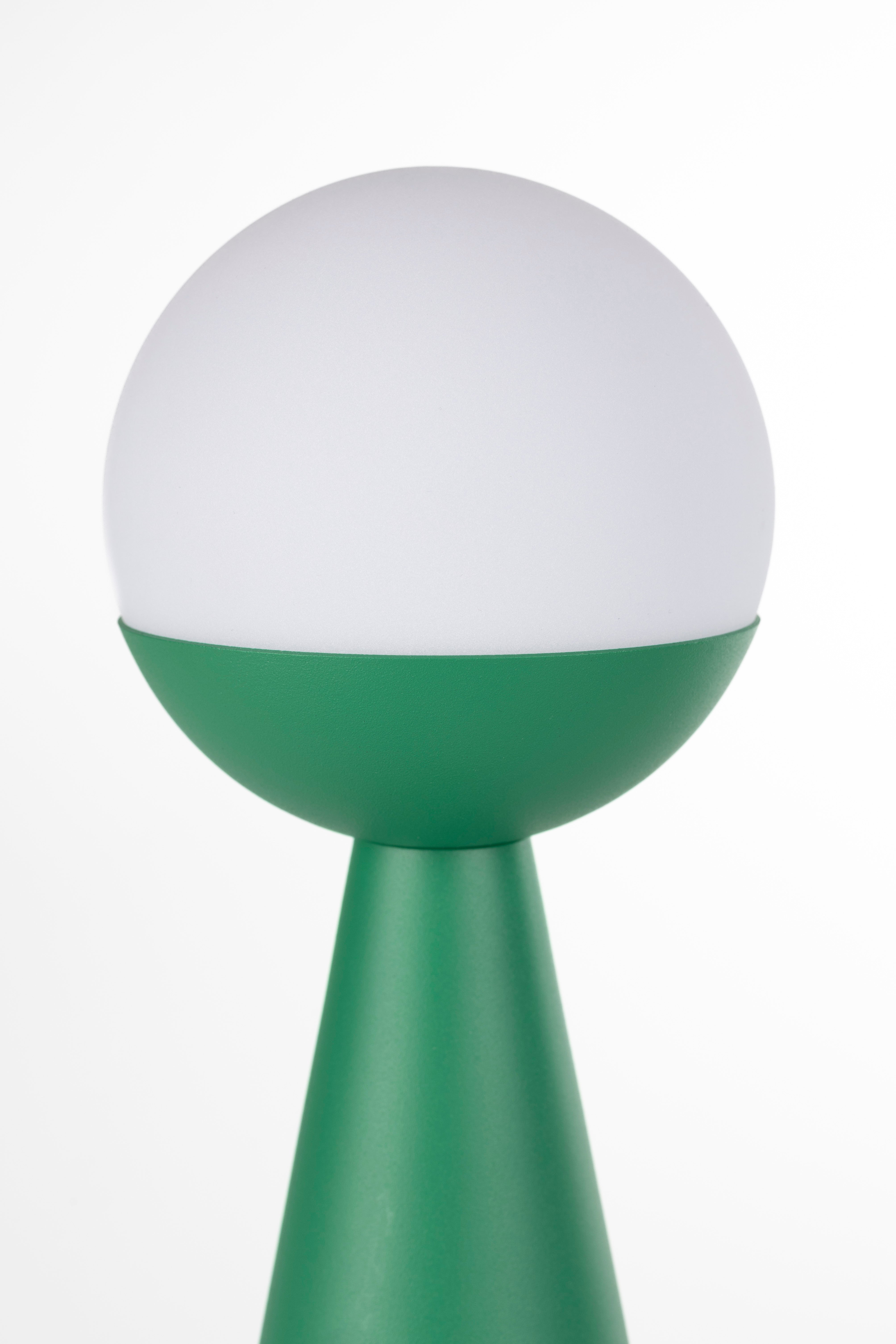 Draagbare lamp BELLO groen