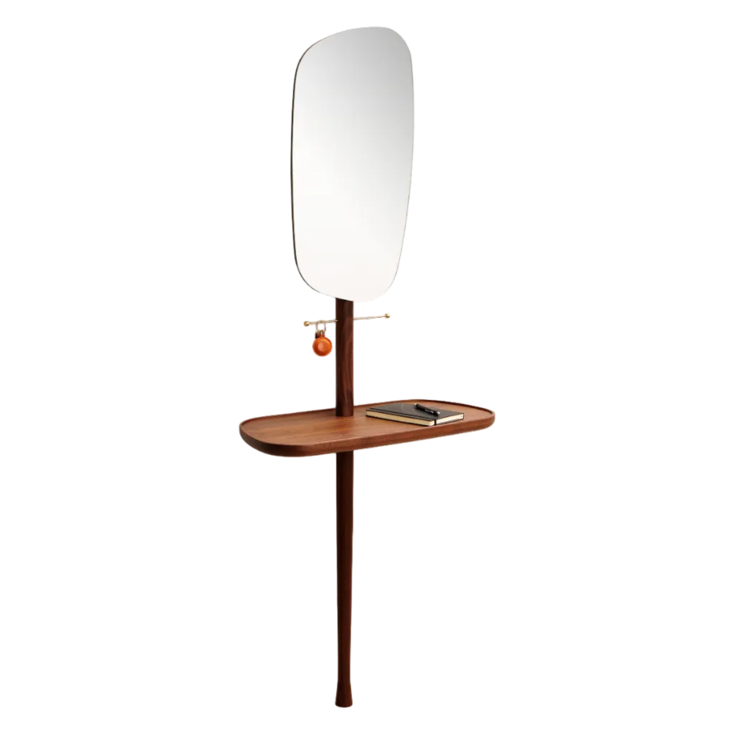 Wandkonsole mit Spiegel FOYER lite Holz