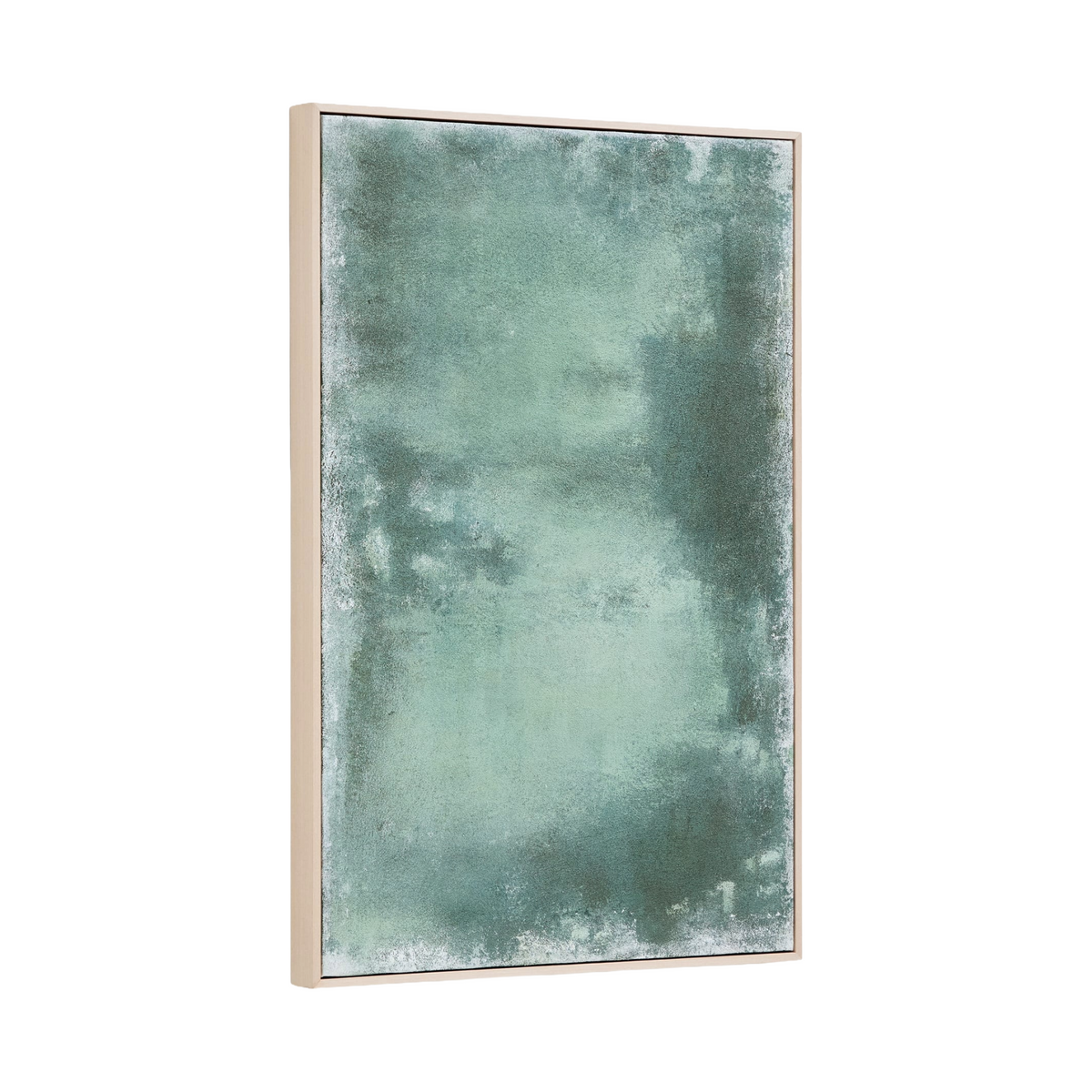 Abstract schilderij SELNAR groen