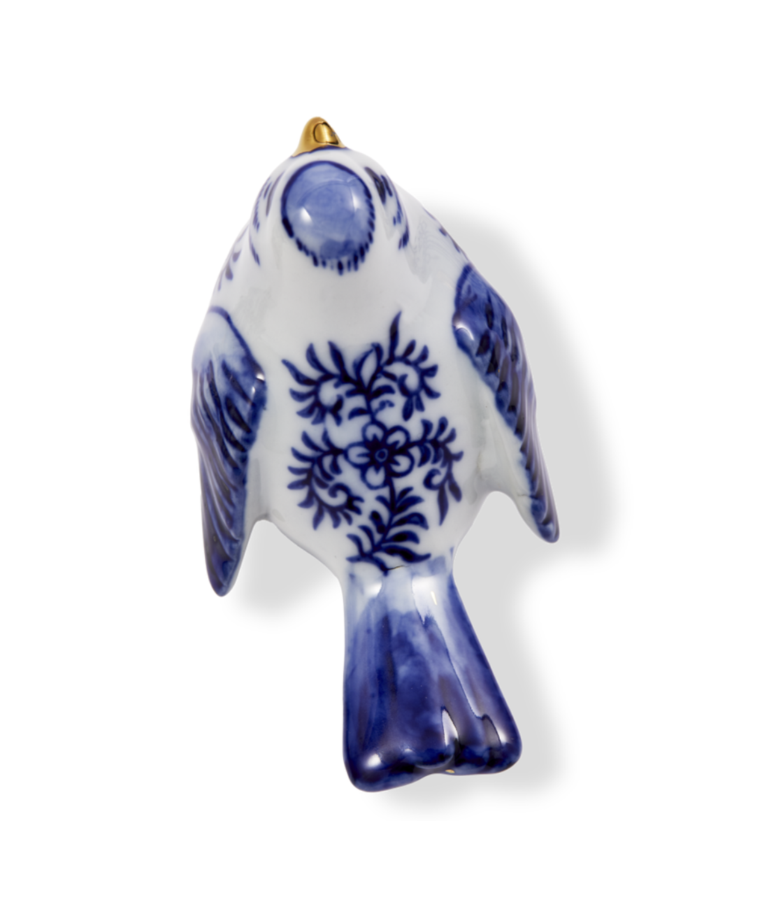 Figurenset BLUE BIRD FAMILY Porzellan