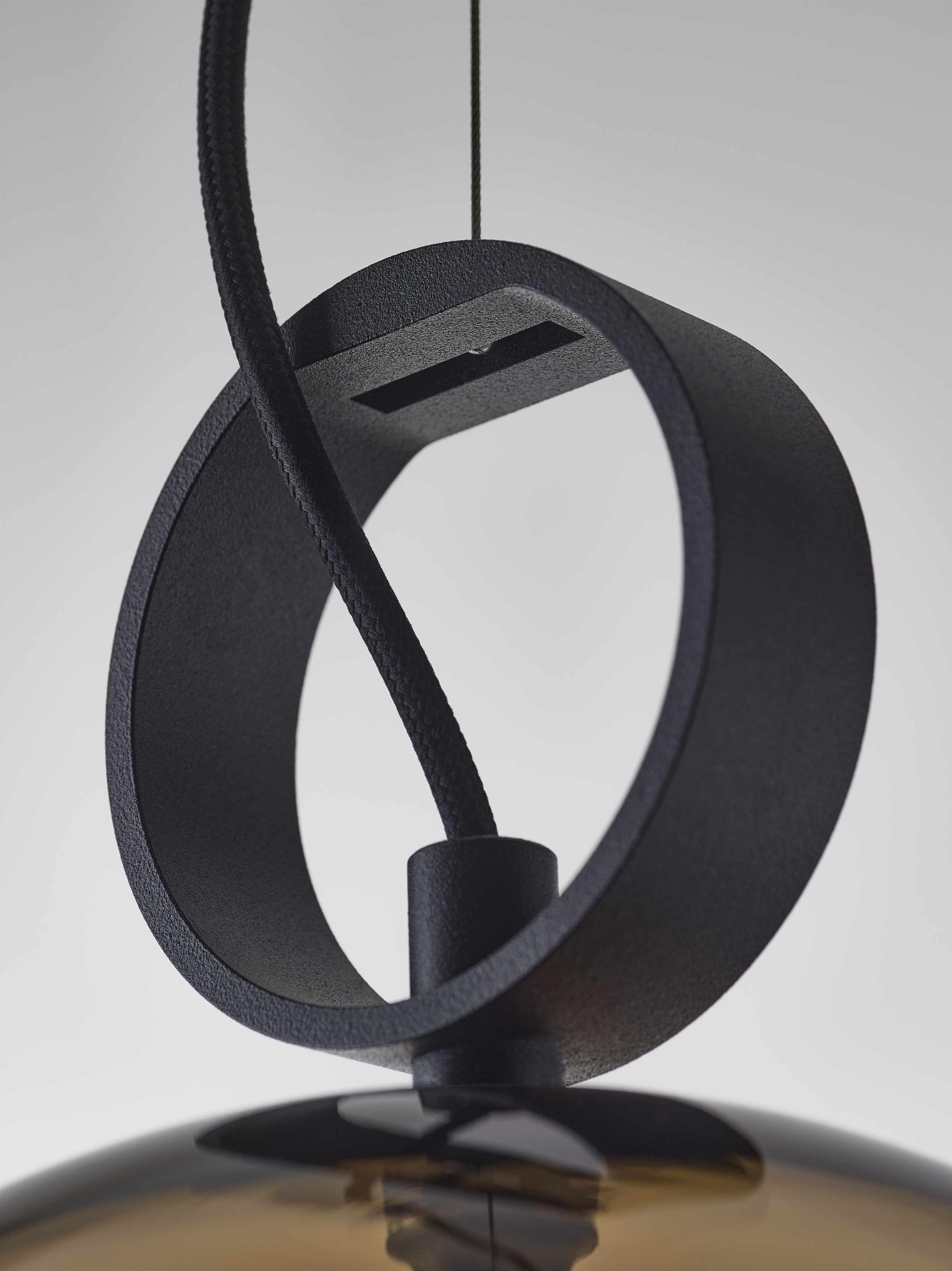 Hanging lamp Dome inflatable glass