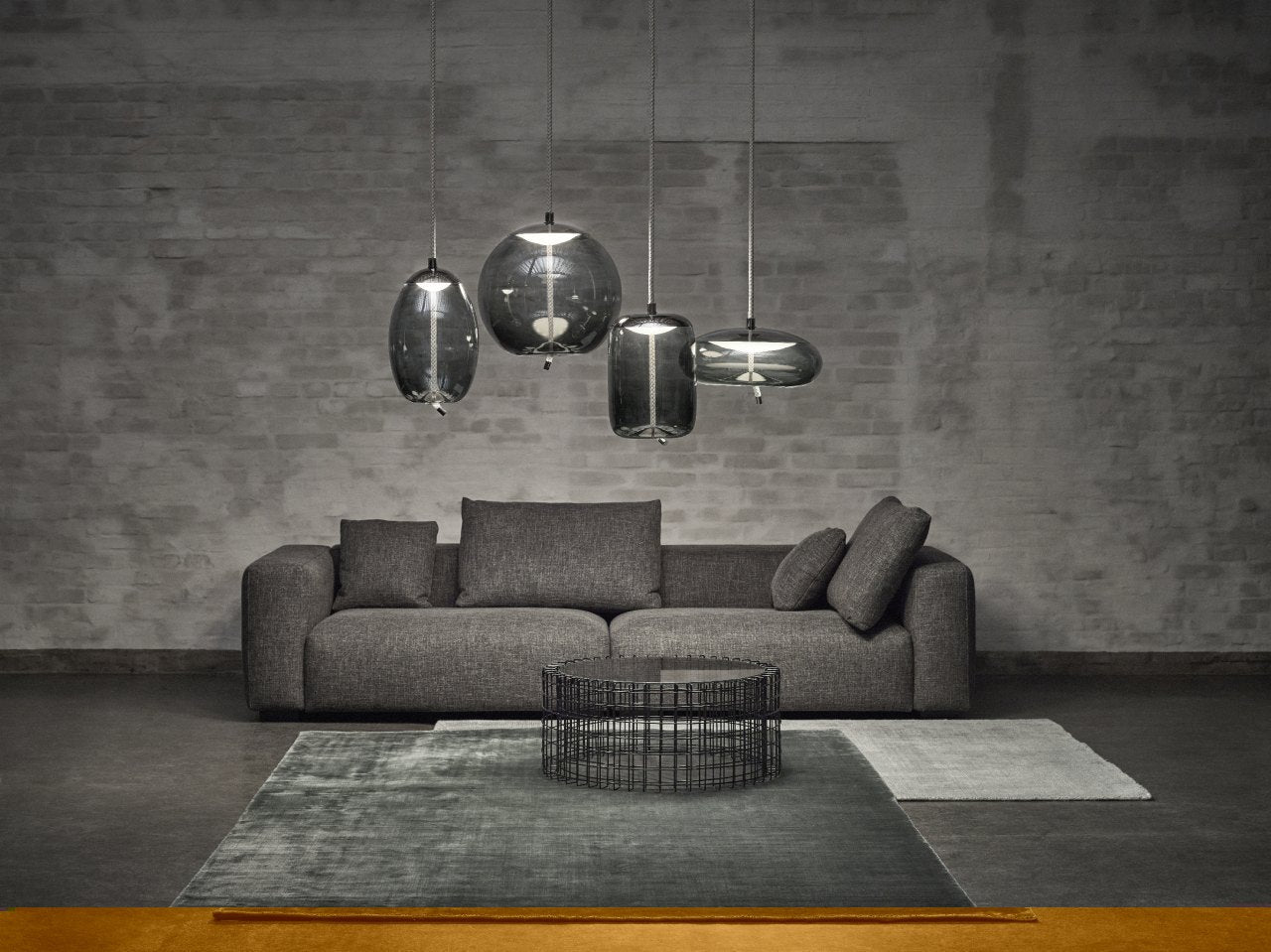 Hanglamp KNOT - GLAS sferisch