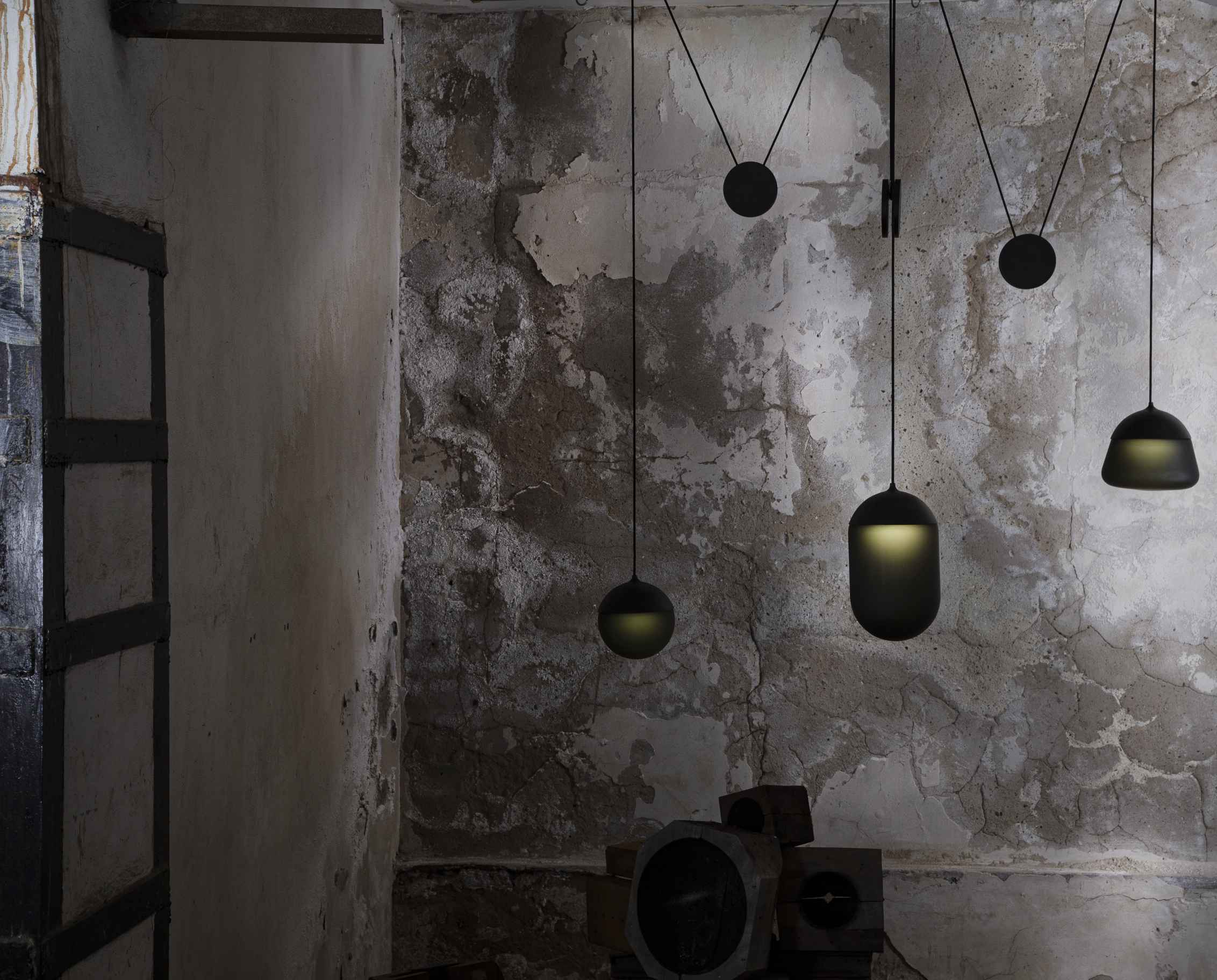 Lampa wisząca PLANETS matowe szkło