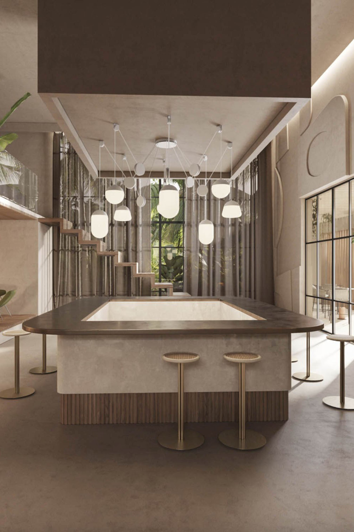 Hanglamp PLANETS matglas