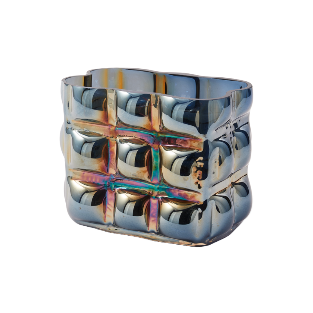 BUBBLE vase dark blue