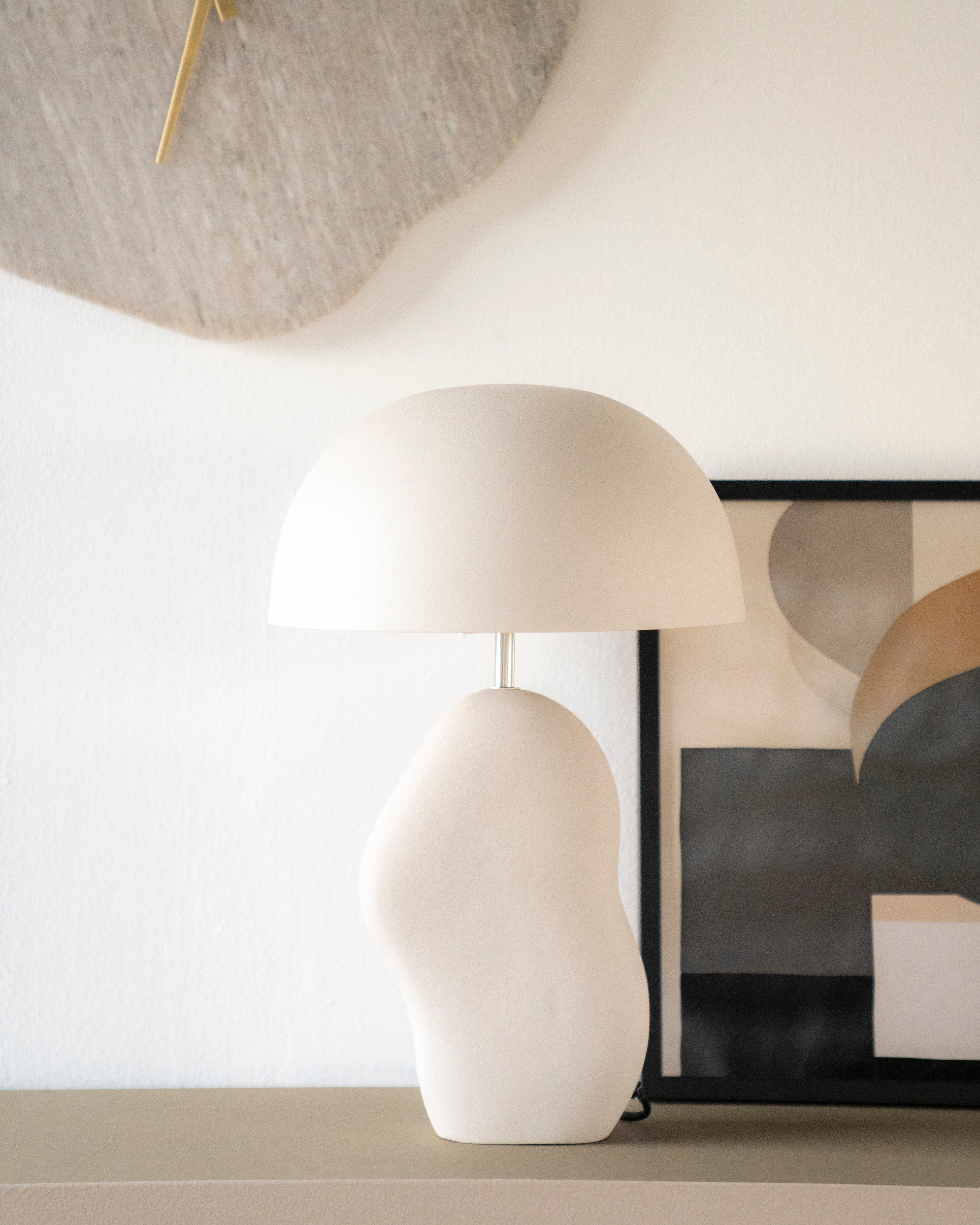 AIZU Cream Table Lamp
